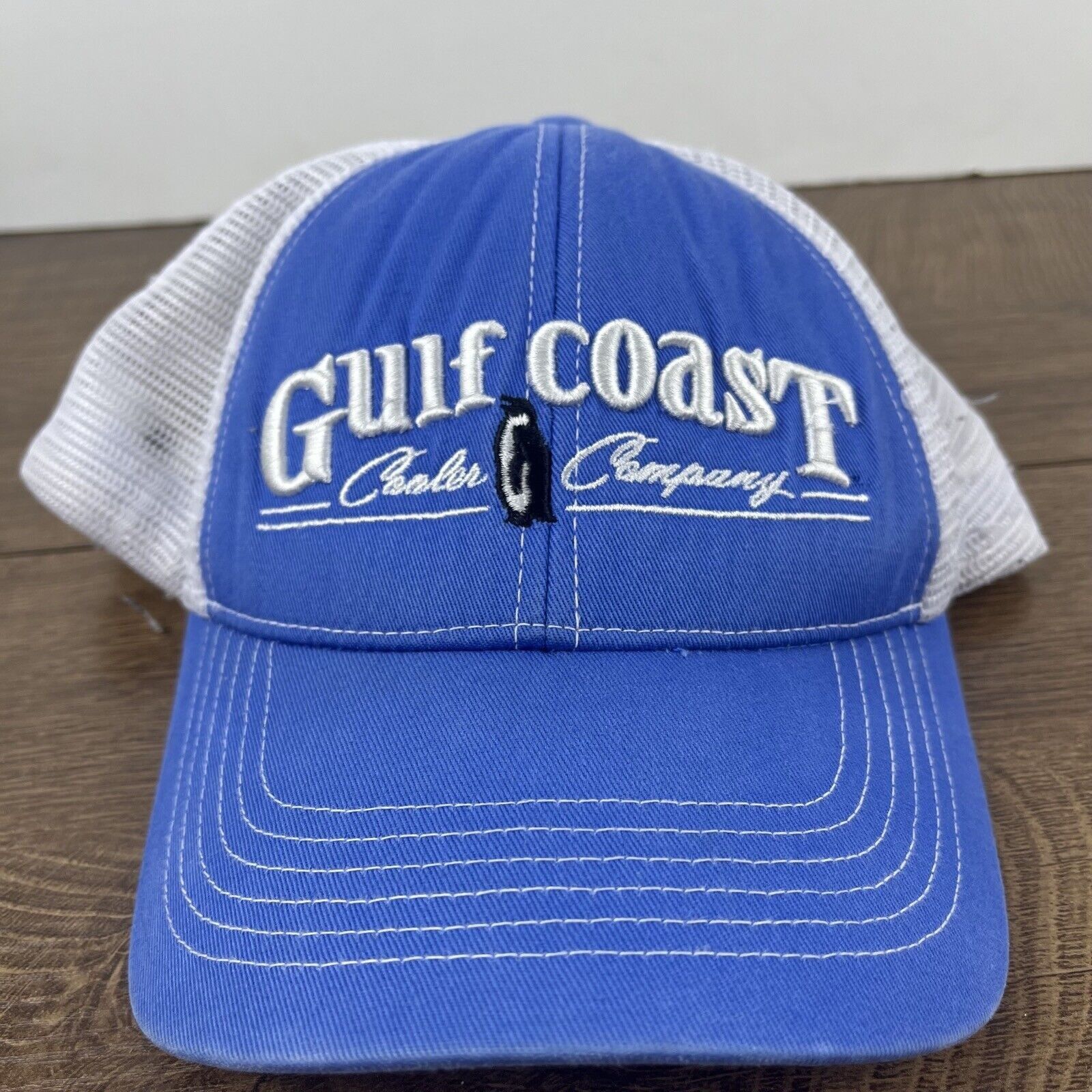 Other Gulf Coast Cooler Company Hat Snapback Hat Blue Adjustable H Size ONE SIZE - 4 Thumbnail
