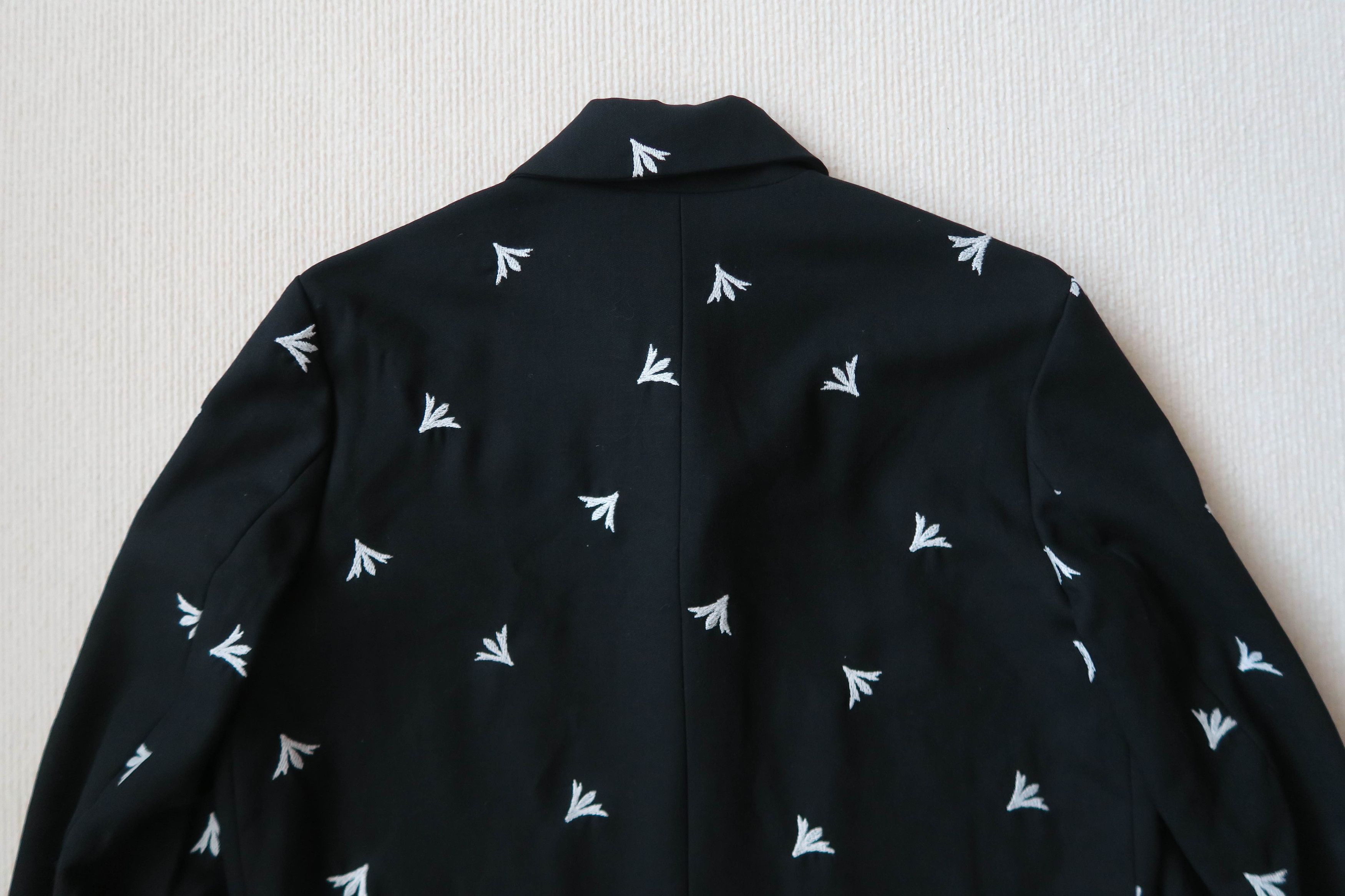 Christian Dada Christian Dada Japan Dandelion Embroidered Trench Coat Size US M / EU 48-50 / 2 - 13 Thumbnail
