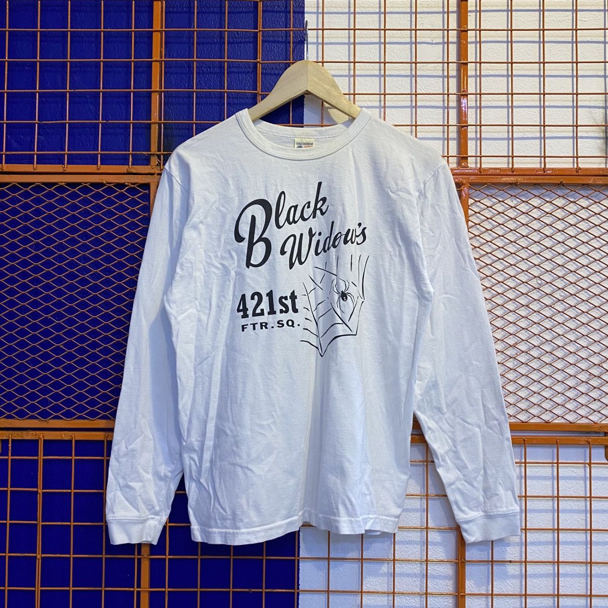 Buzz Rickson's Vintage Buzz Rickson Longsleeve Usa 90s Tshirt Size US M / EU 48-50 / 2 - 1 Thumbnail