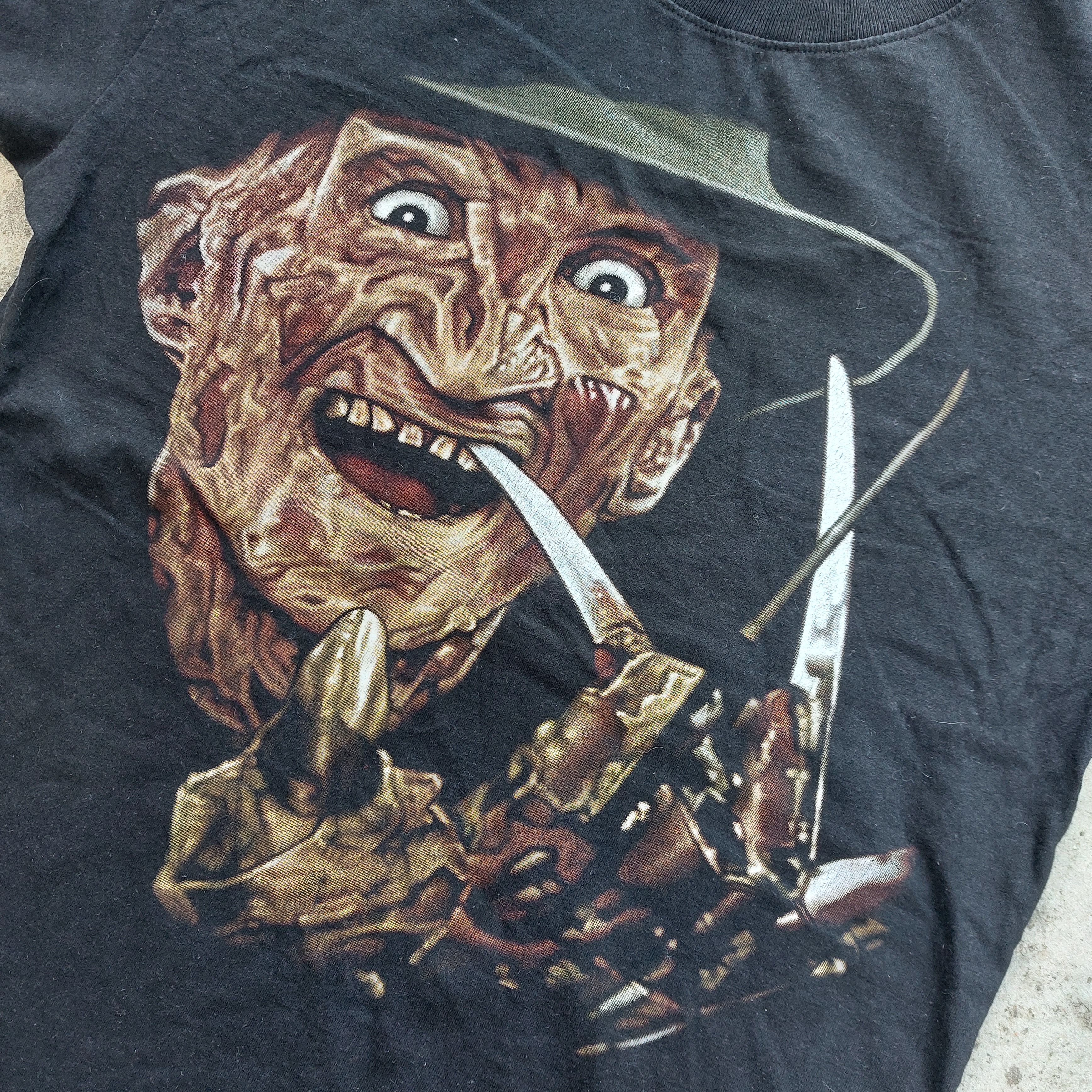 Vintage freddy krueger nightmare from elm street vintage tshirt Size US L / EU 52-54 / 3 - 2 Thumbnail