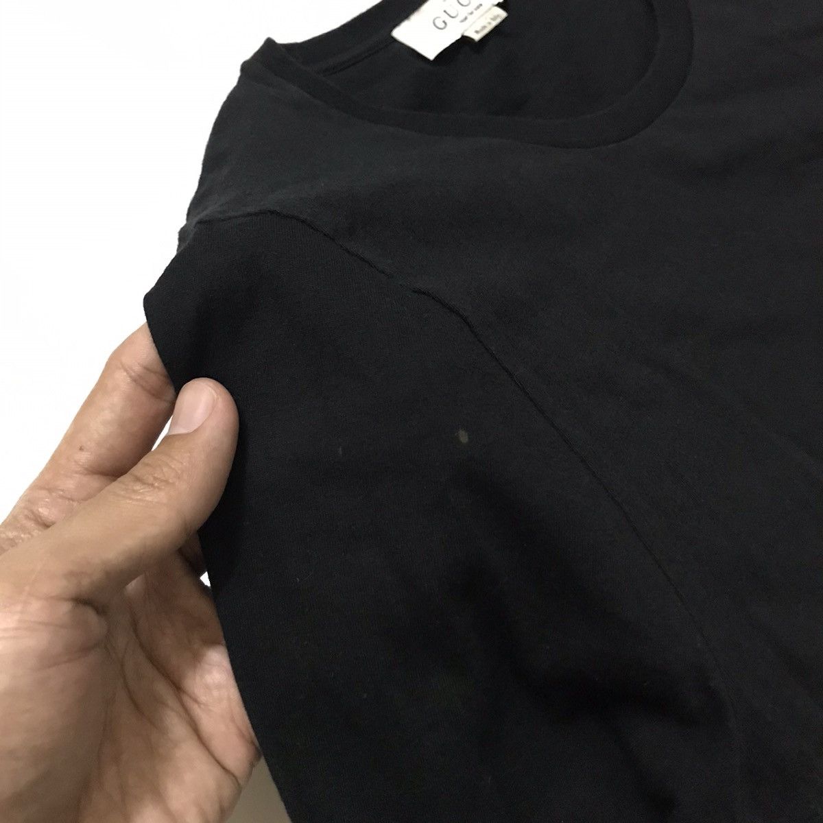 Gucci Gucci Black Fitted Long Sleeve Shirt Size US L / EU 52-54 / 3 - 4 Thumbnail