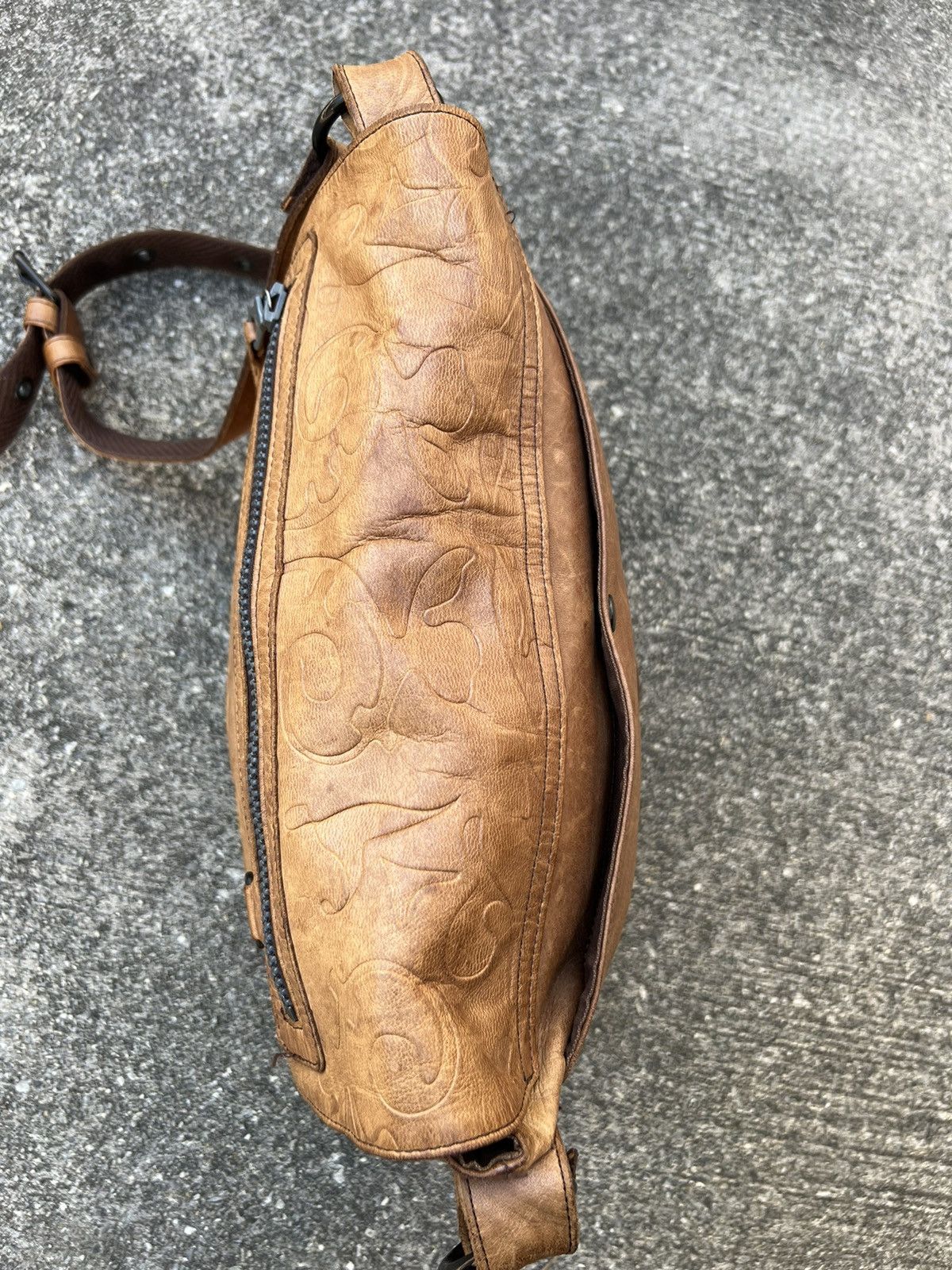 Leather Vintage Solatina Japan Patina Leather Bag Size ONE SIZE - 9 Thumbnail