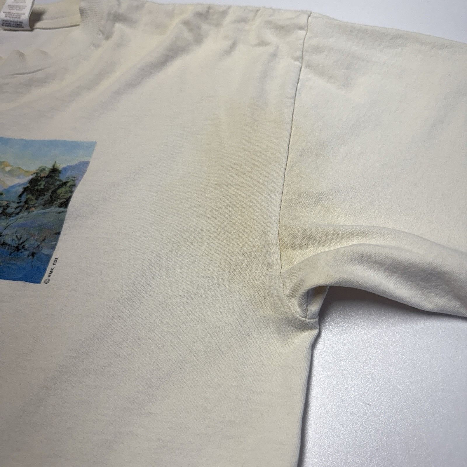 Vintage VIntage The Perfect Day Nature T Shirt White Short Sleeve Size US XL / EU 56 / 4 - 7 Thumbnail