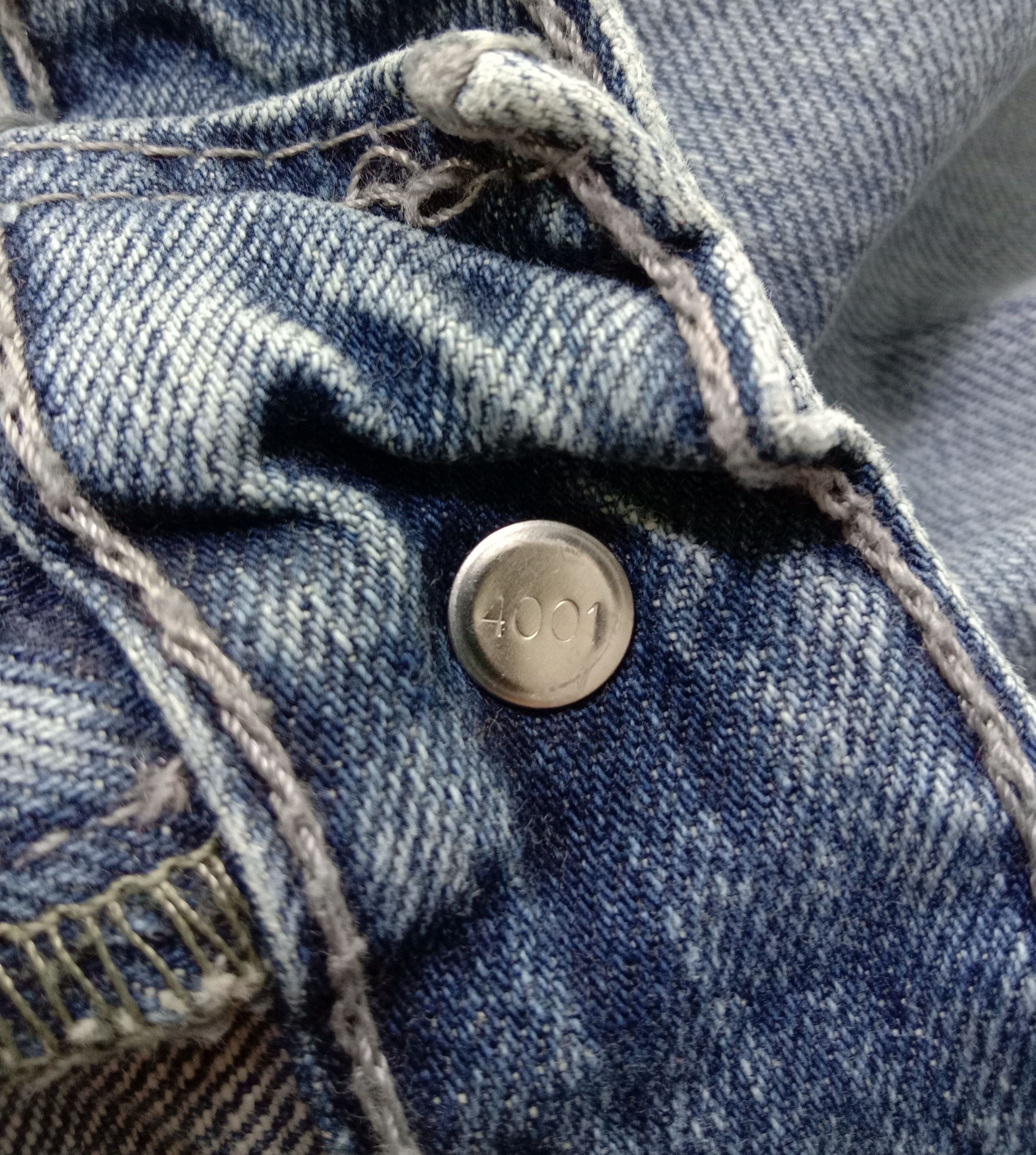 Levi's Vintage Levi's 514 Jeans Blue Wash Distressed Denim Size US 32 / EU 48 - 10 Thumbnail