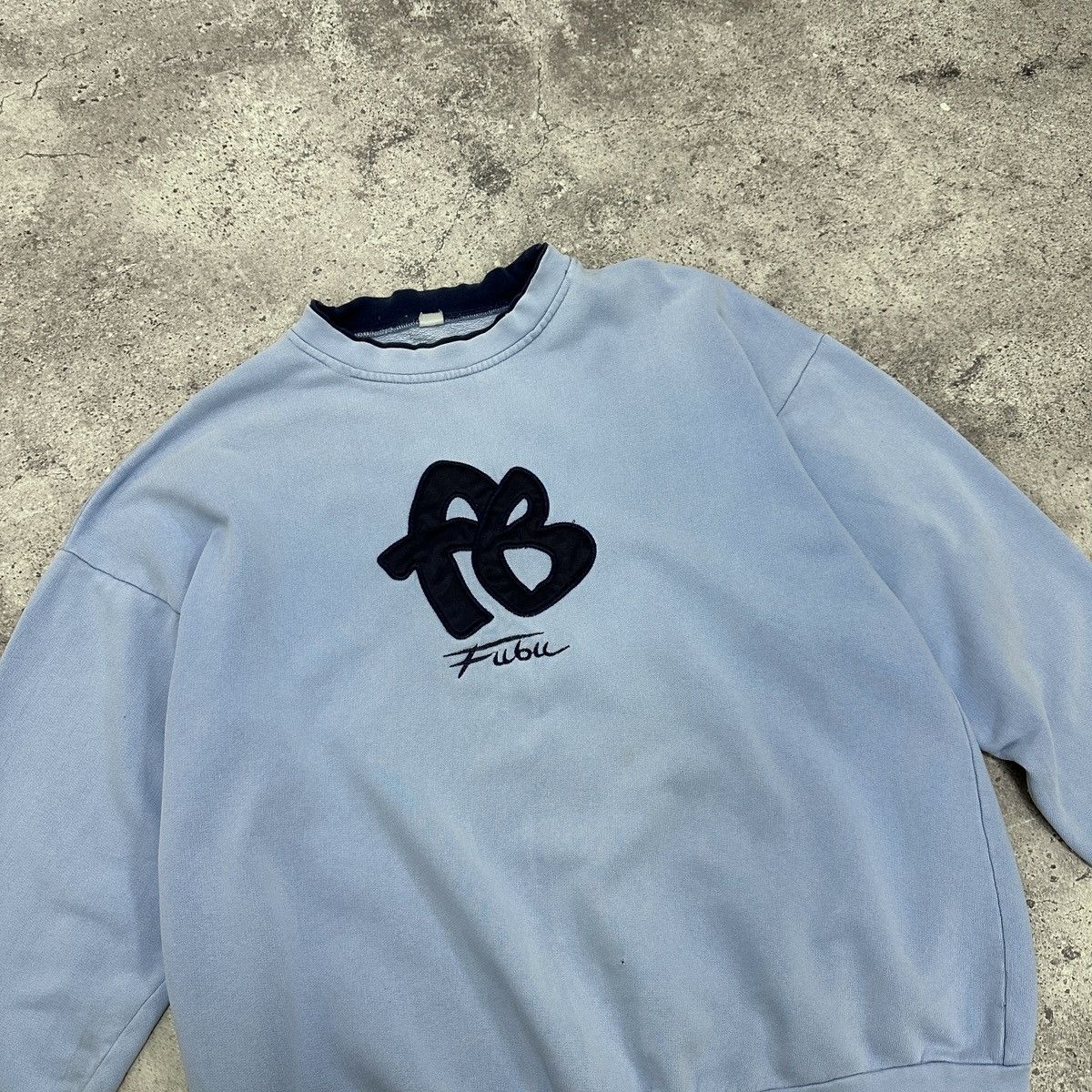 Fubu Vintage 90s Fubu distressed sweatshirt streetwear y2k og rap Size US M / EU 48-50 / 2 - 4 Thumbnail