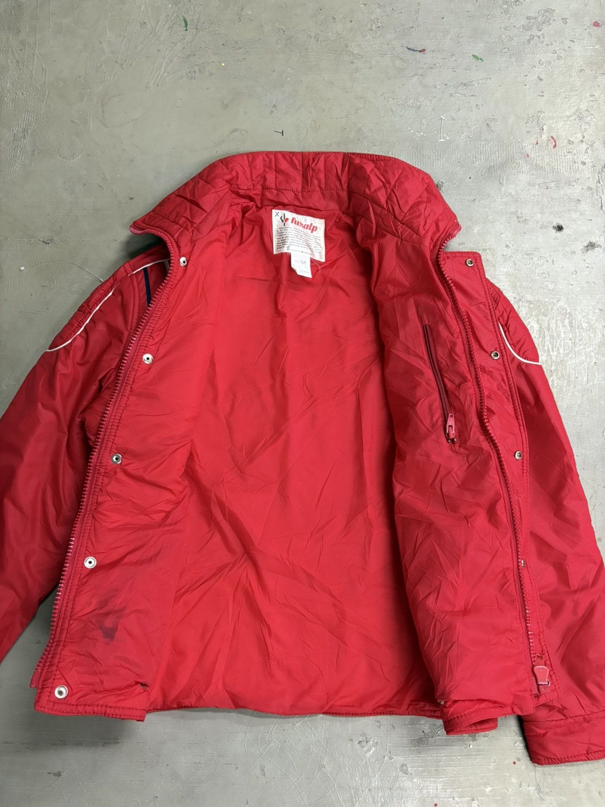 Moncler Fusalp Moncler red lightweight puffer jacket Ski Jacket Size US S / EU 44-46 / 1 - 19 Thumbnail