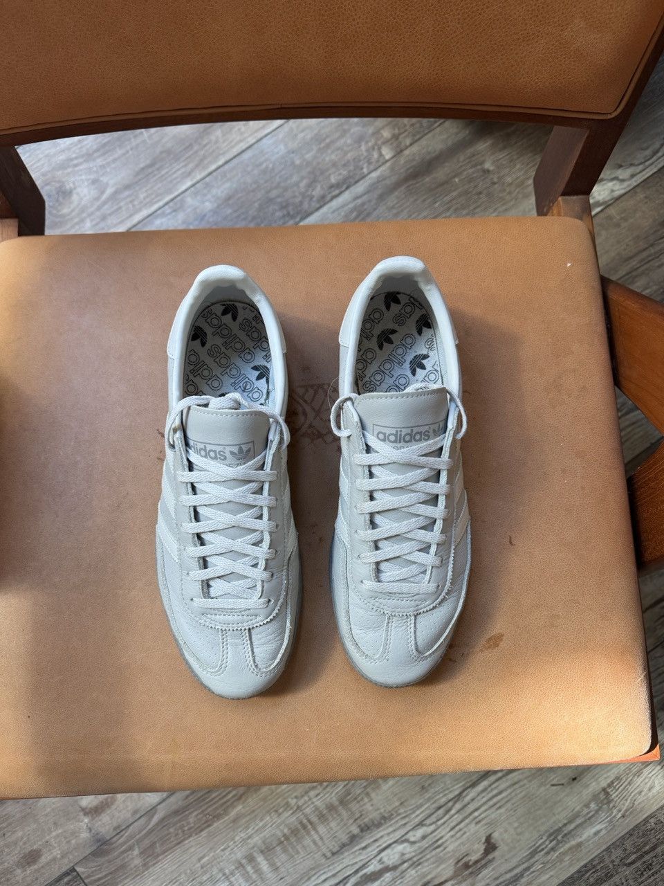 Adidas Adidas Handball Spezial Triple Grey Size US 9.5 / EU 42-43 - 4 Thumbnail