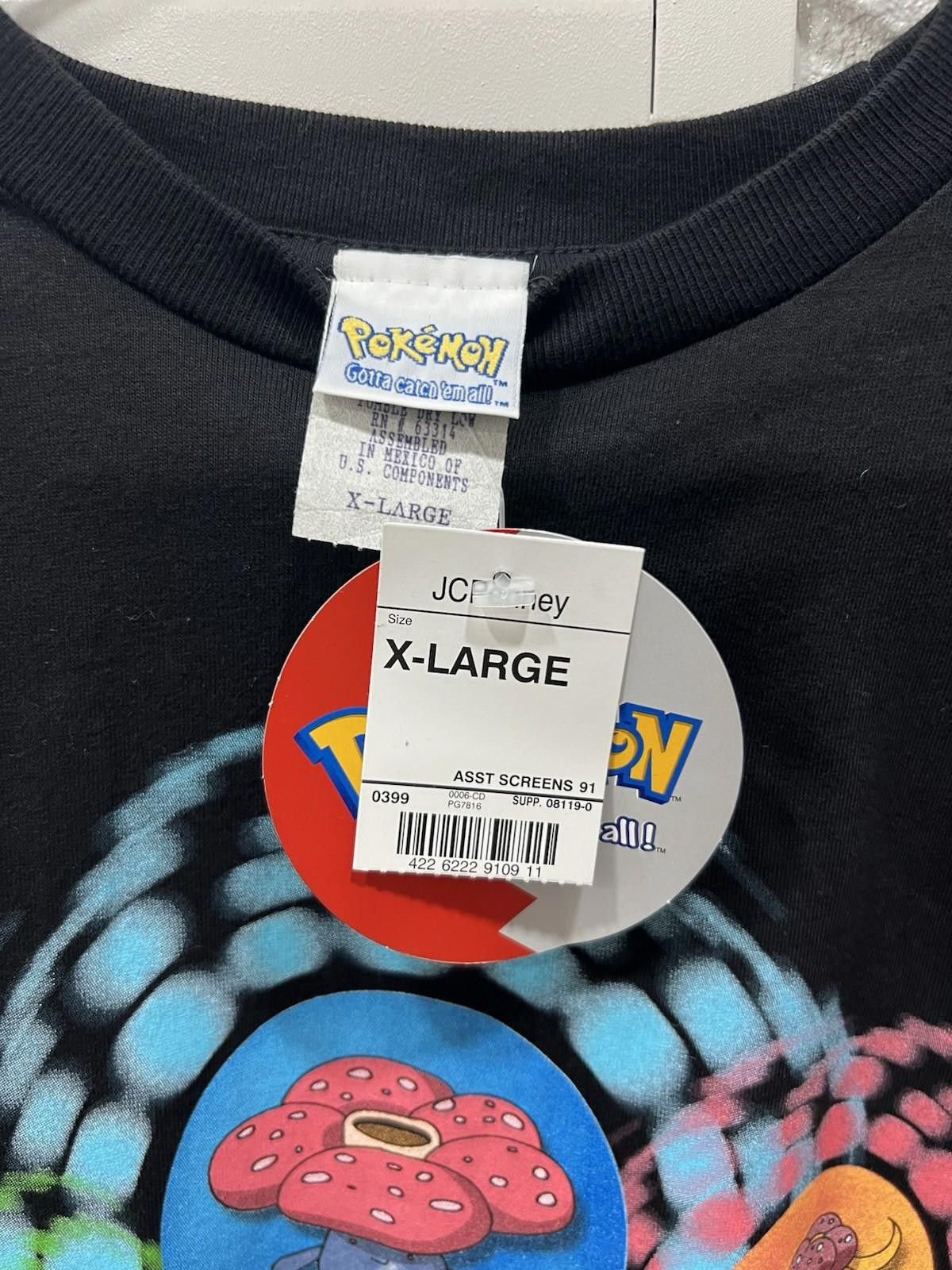 Designer 90s Vileplume Pokemon Evolution Line Deadstock No Dry Rot Size US XL / EU 56 / 4 - 2 Thumbnail