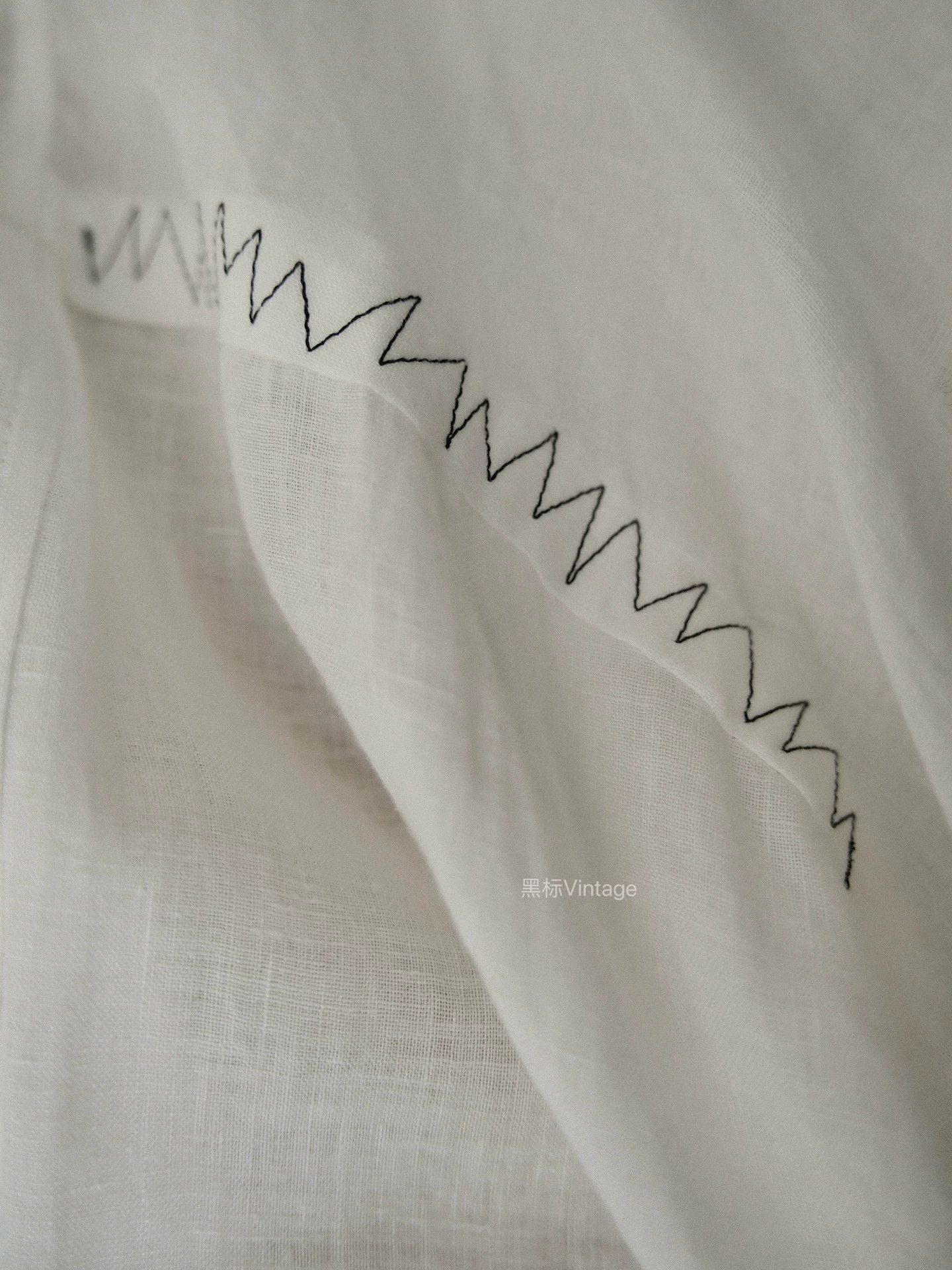 Yohji Yamamoto Yohji Yamamoto 24ss Vntg Dbl Collar Knot Linen Shirt Size US XL / EU 56 / 4 - 8 Thumbnail