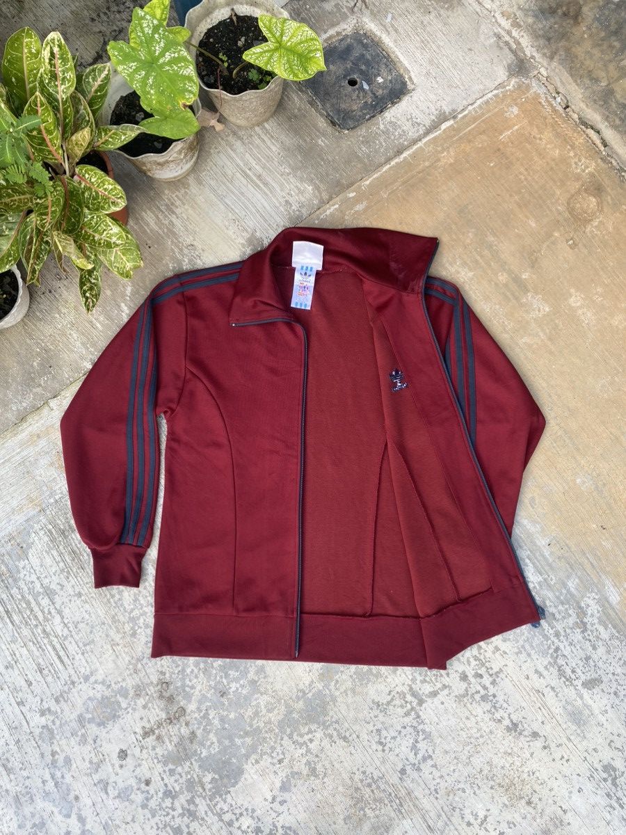 Vintage Distressed Adidas Trefoil Tracktop Jacket Size US M / EU 48-50 / 2 - 3 Thumbnail