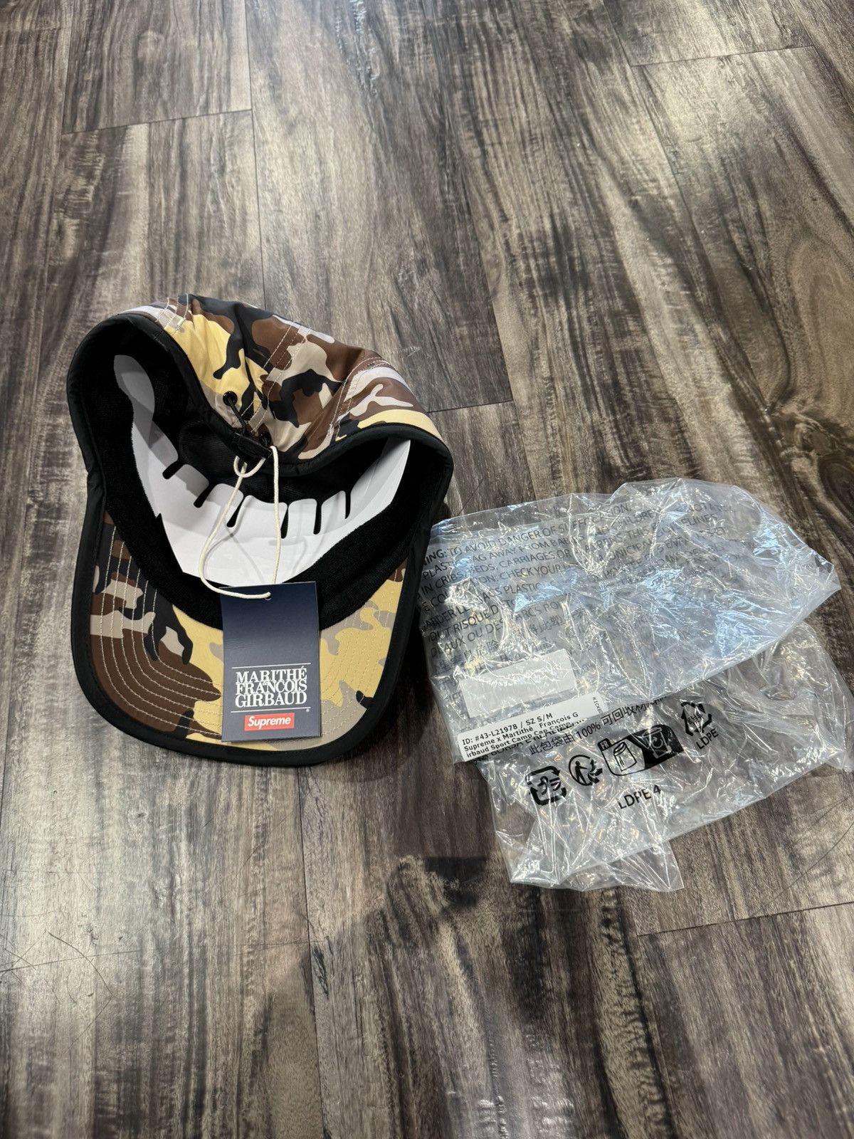 Supreme Supreme Marithe Francios Girbaud Sport Camp Cap Camo Hat Size ONE SIZE - 2 Thumbnail