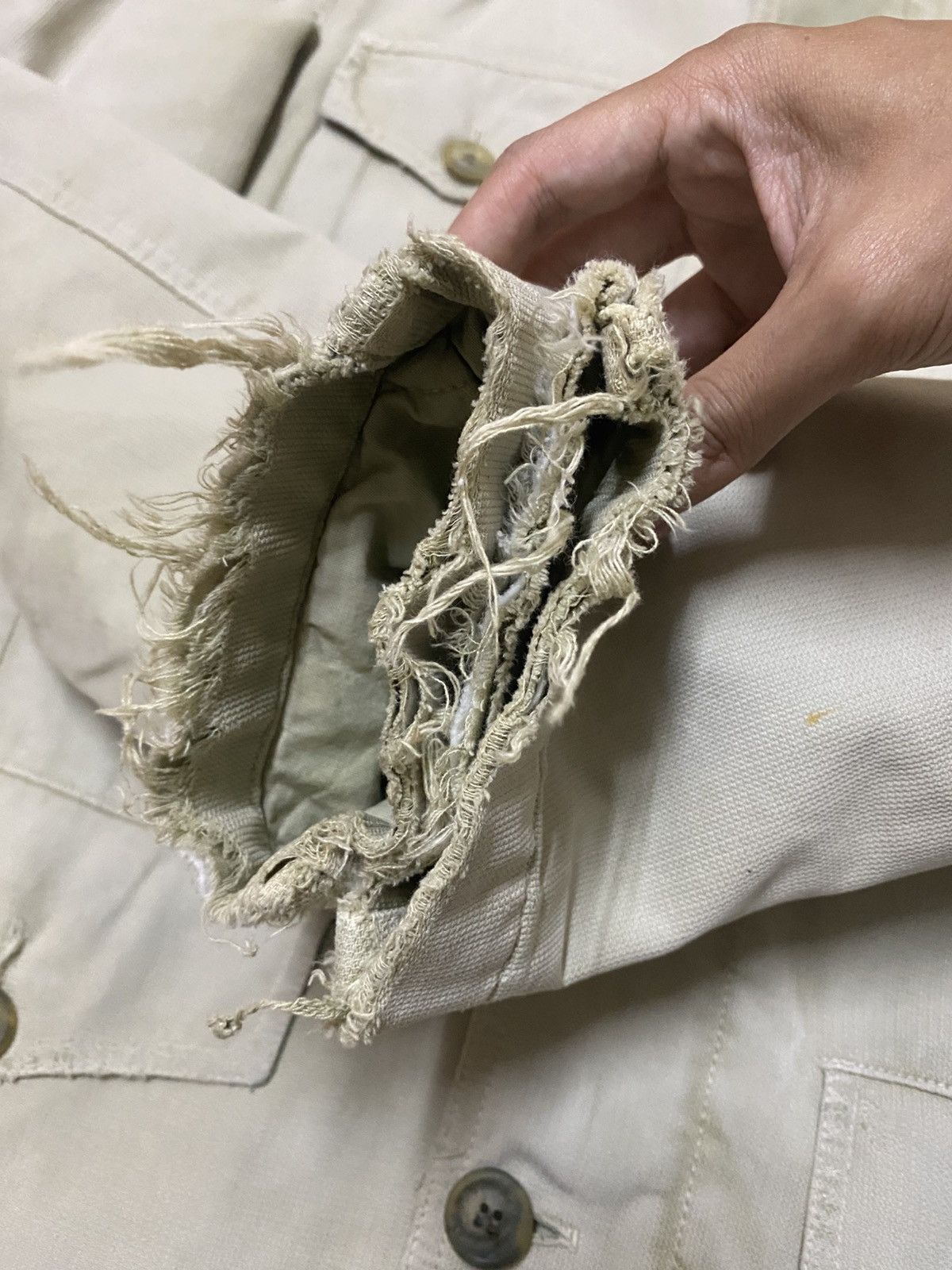 Maison Margiela Maison Margiela 10 M65 military thrashed jacket Size US M / EU 48-50 / 2 - 7 Thumbnail
