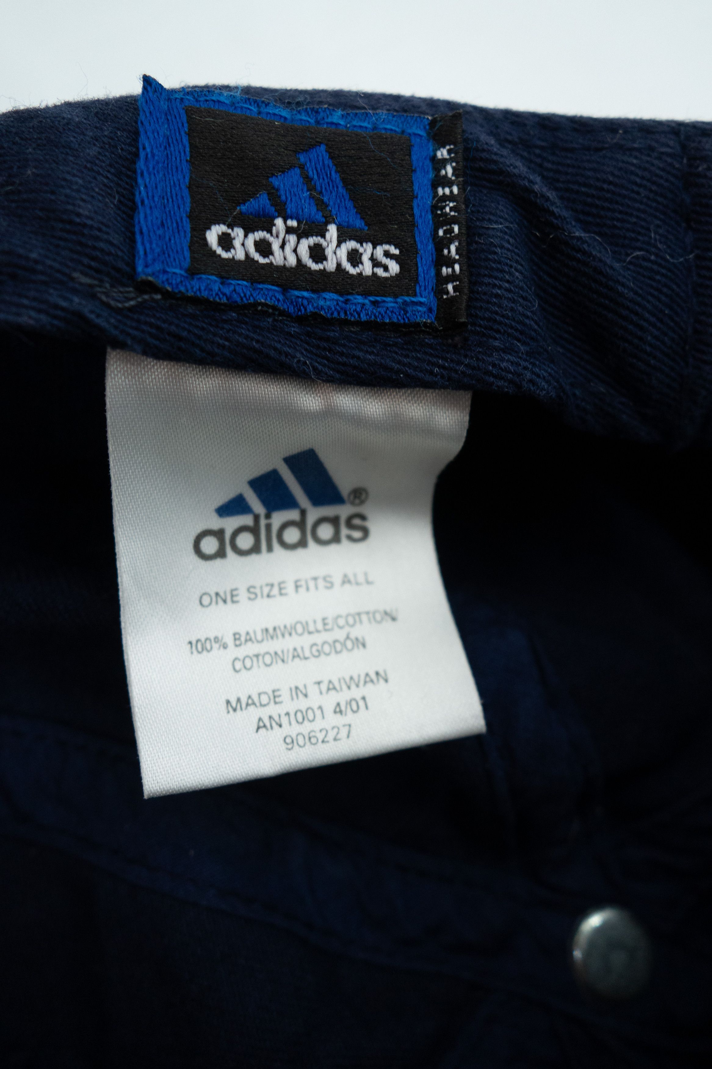 Adidas × Vintage 2001 Logo Cap Size ONE SIZE - 5 Thumbnail