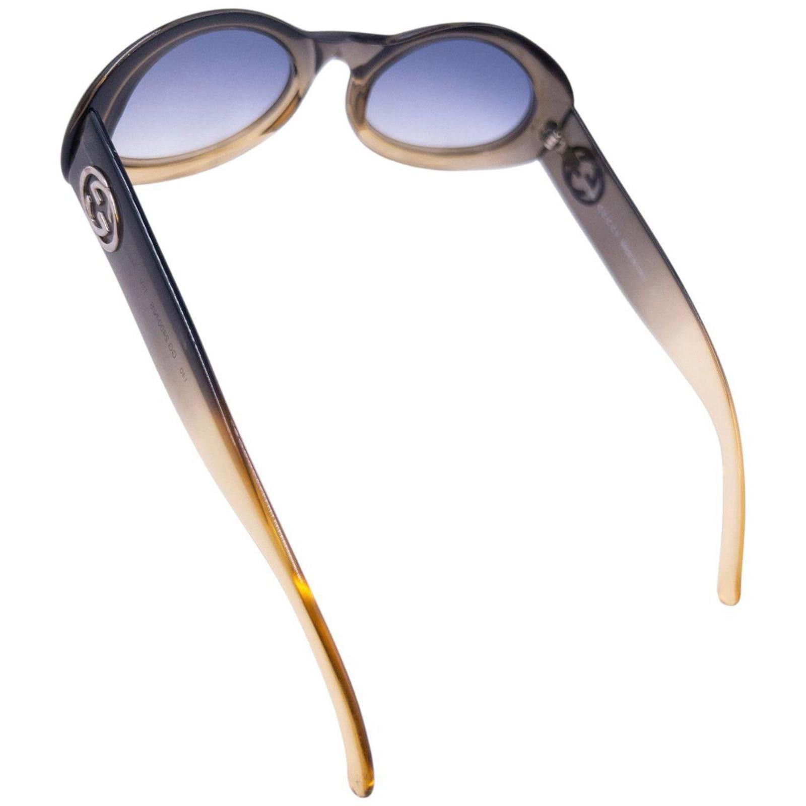 Gucci Vintage Gucci Gradient Sunglasses Size ONE SIZE - 4 Thumbnail