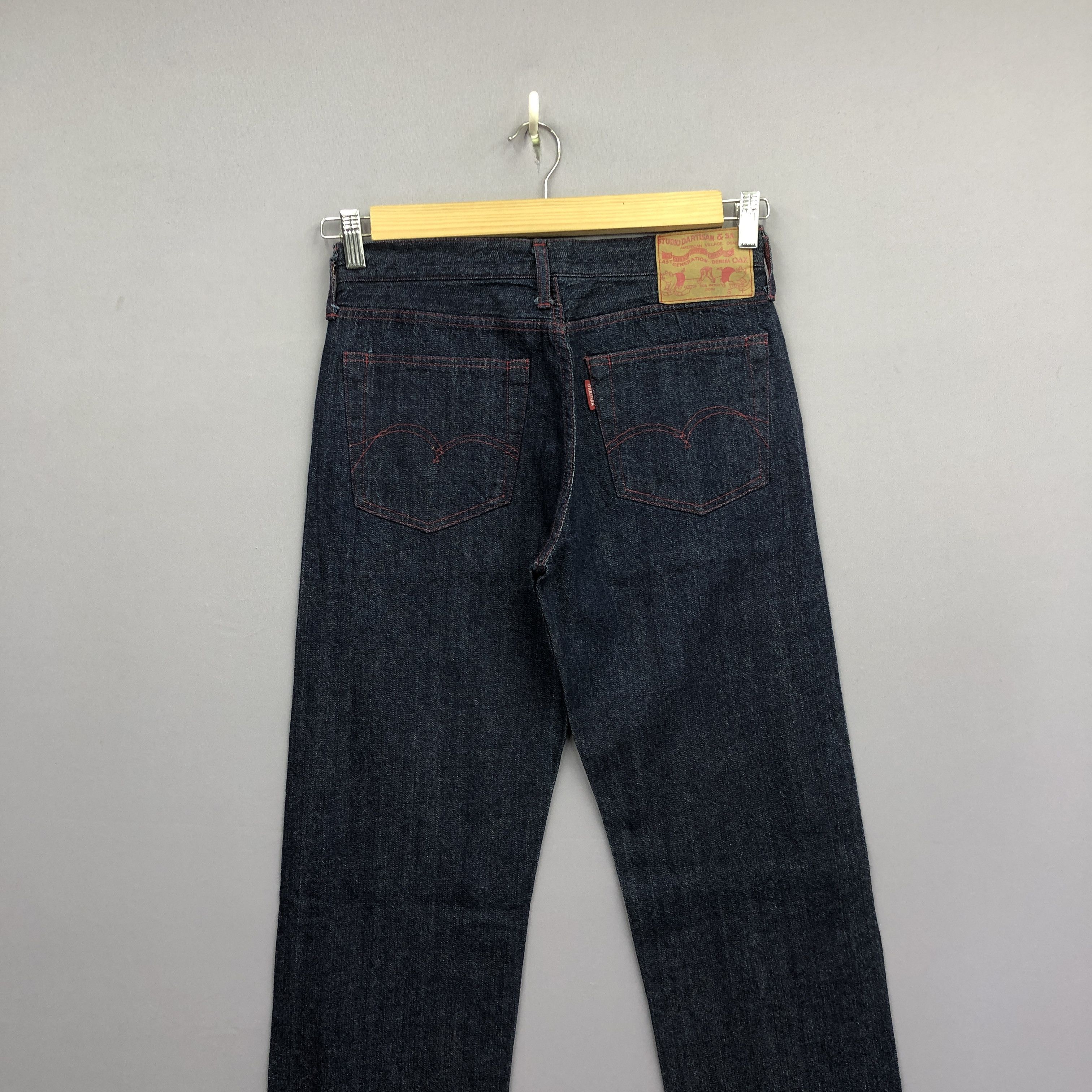 Studio D'Artisan Crazy NWT Vintage Y2K Studio D'Artisan Selvedge Jeans Denim Size 28" / US 6 / IT 42 - 3 Thumbnail