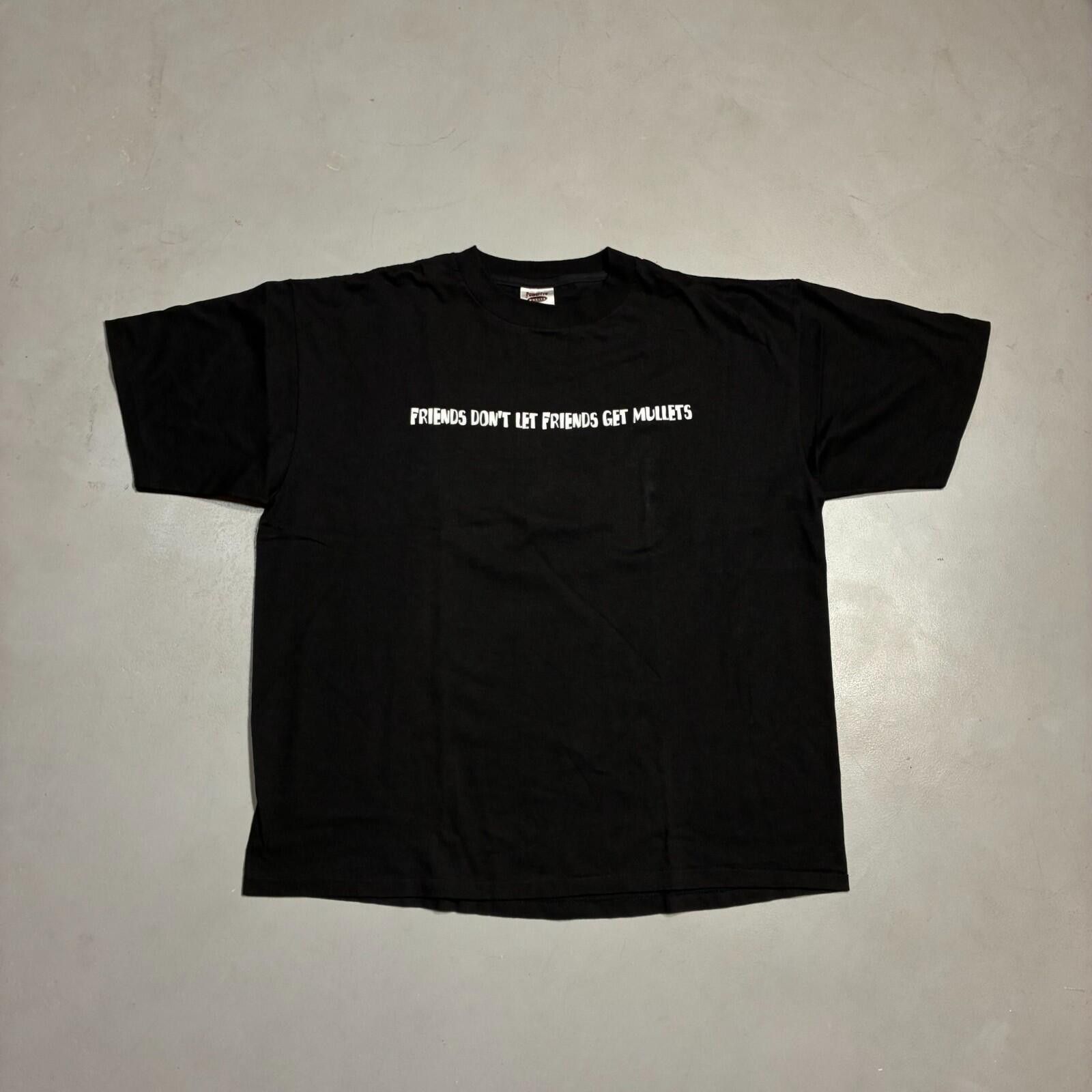 Other vintage oneita 90s mullets graphic tee black xl Size US XL / EU 56 / 4 - 1 Thumbnail