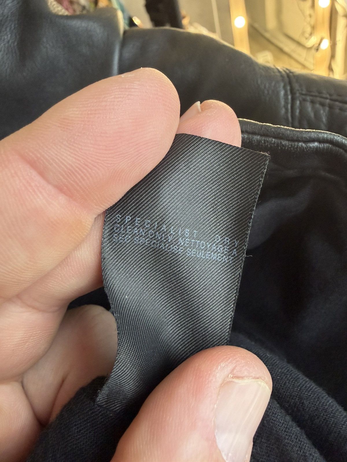 Allsaints Vintage Allsaints Kaito Leather Jacket Rick Owens STYLE Size L / US 10 / IT 46 - 11 Thumbnail