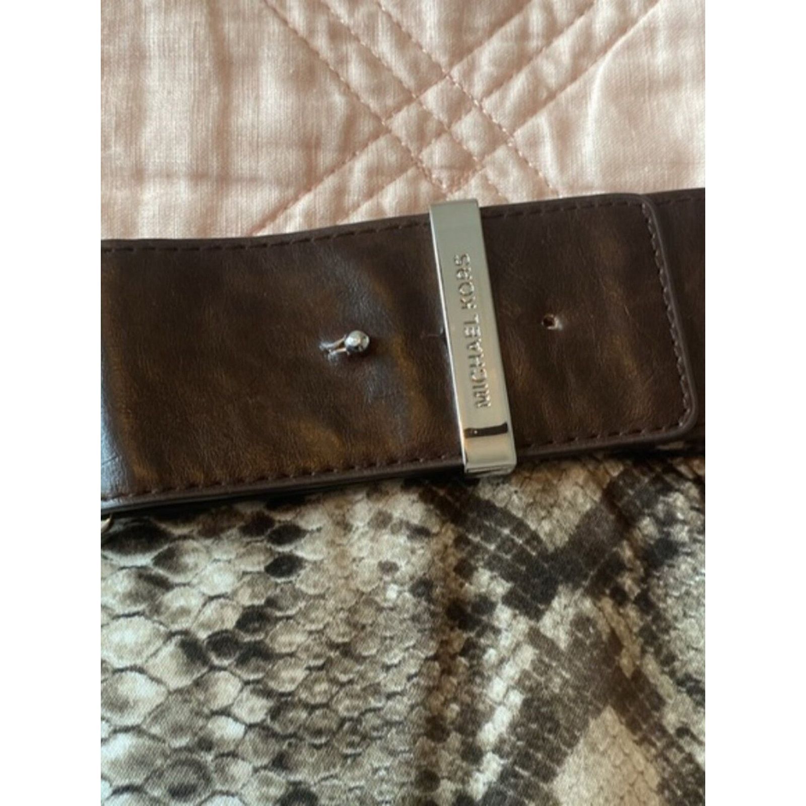 Michael Kors Michael Kors Snakeskin Skirt - Grey Python, Size 4 Size 27" / US 4 / IT 40 - 5 Thumbnail