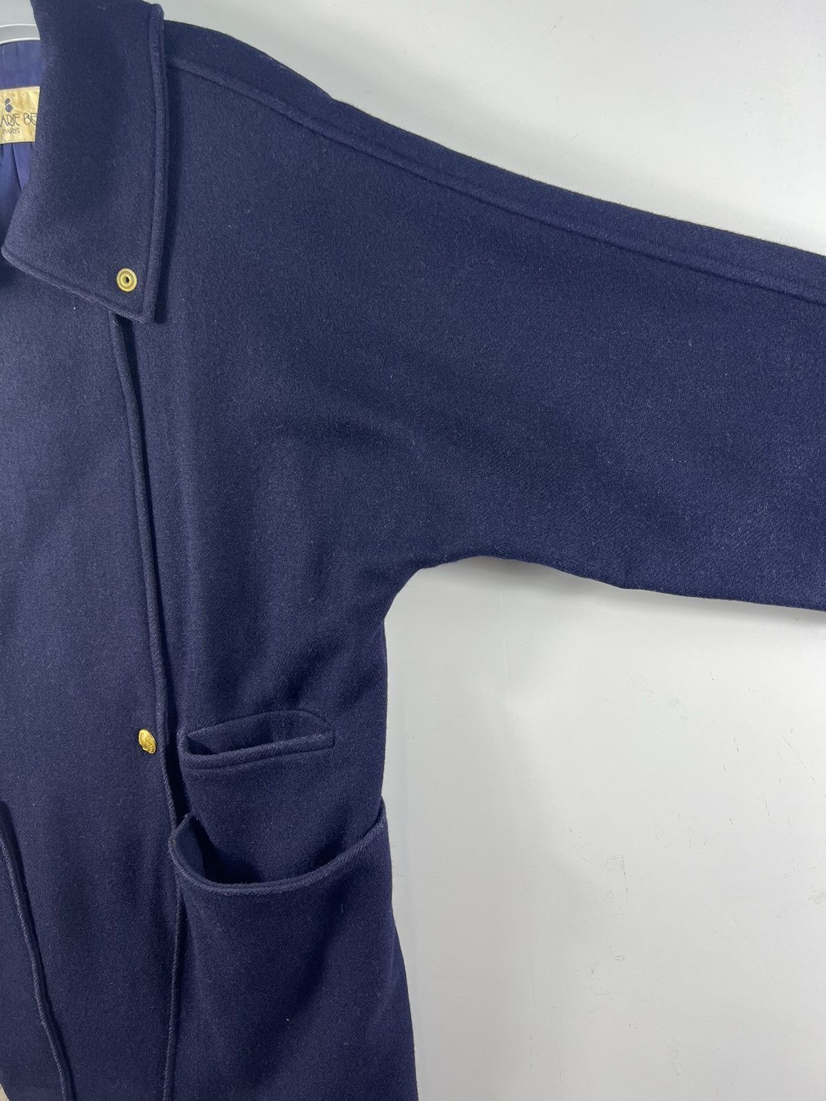 Vintage 🔥80s Fashion Show Anne Marie Beretta,Heavy Coat manches Size US M / EU 48-50 / 2 - 10 Thumbnail
