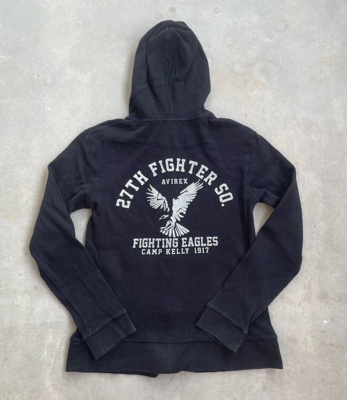 Avirex AVIREX 27TH FIGHTER ZIPPER HOODIE Size US L / EU 52-54 / 3 - 9 Thumbnail