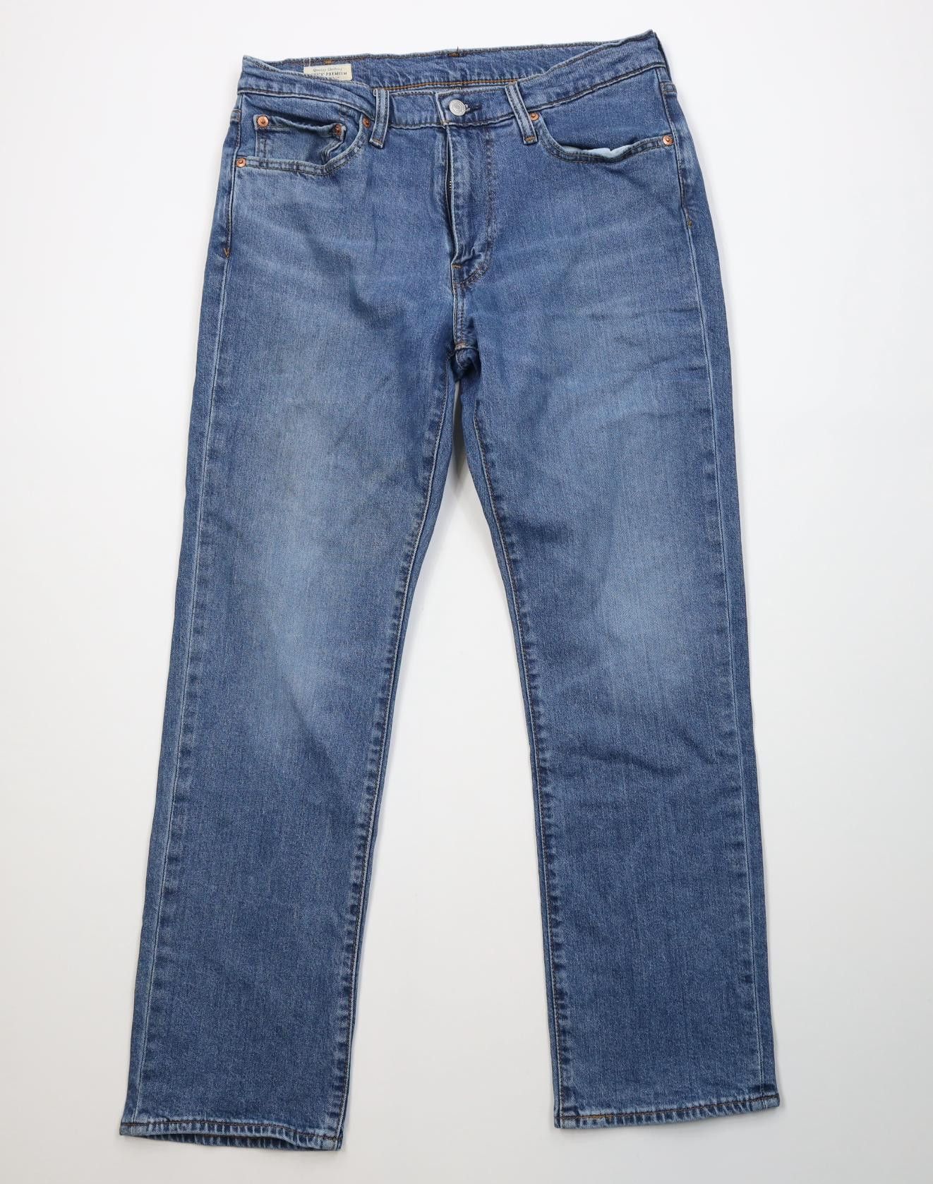 Levi's Vintage Y2K Levis 514 Premium Straight Leg Denim Jeans Size US 33 - 1 Thumbnail