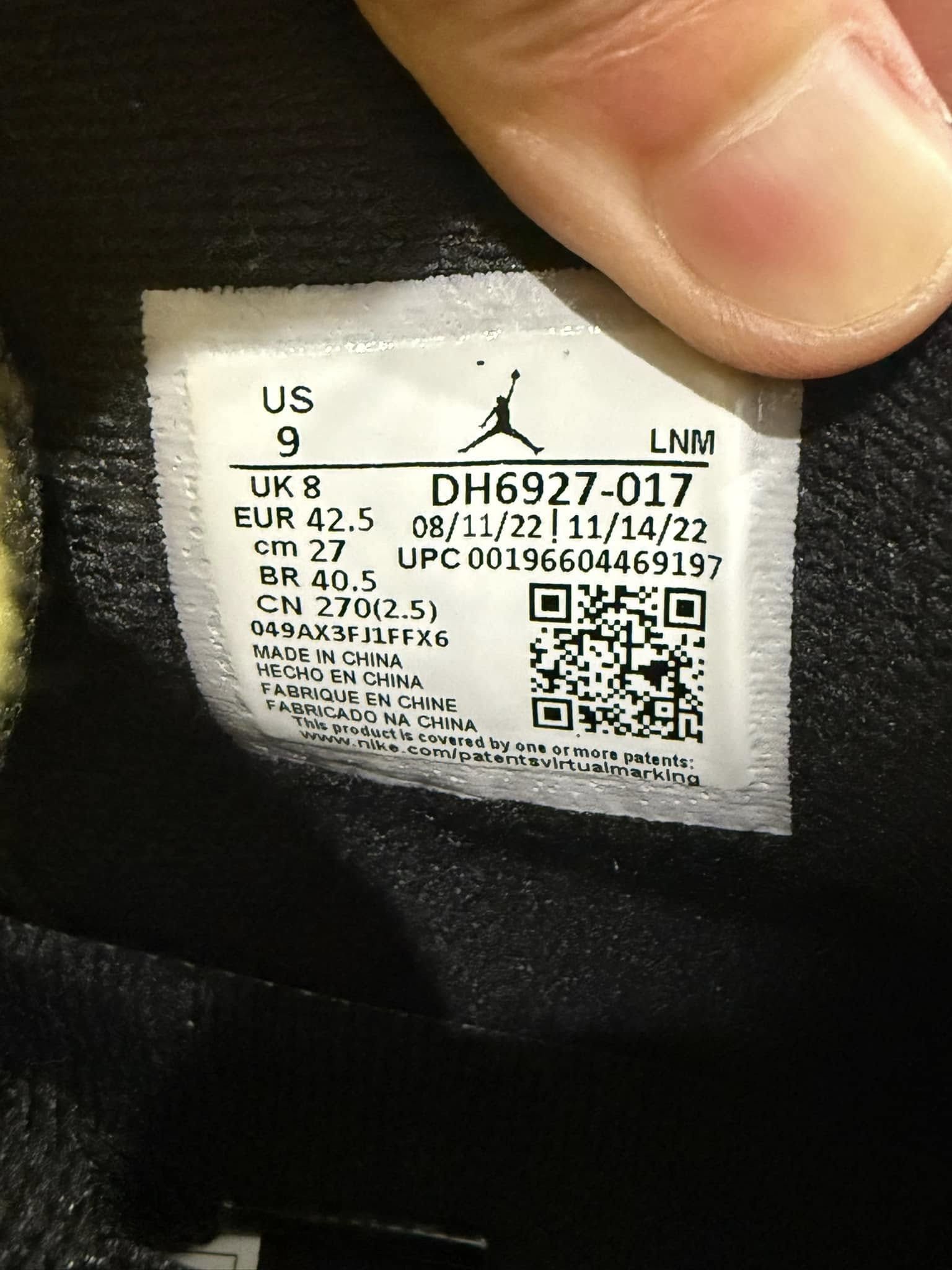 Jordan Brand Air Jordan 4 Thunder 2023 US9 Size US 9 / EU 42 - 4 Thumbnail