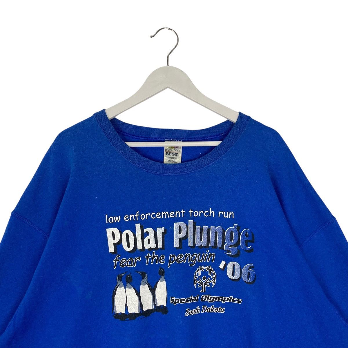 Other Vintage Polar Plunge Sweatshirt Crewneck Bog Logo Blue Size US L / EU 52-54 / 3 - 4 Thumbnail
