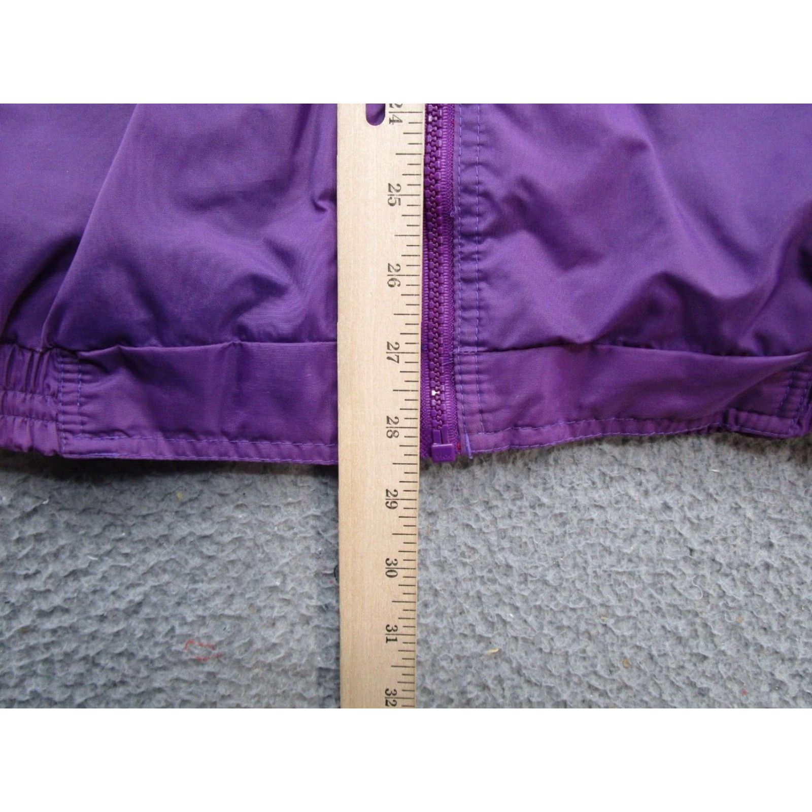 Vintage VTG 90s Easton Windbreaker Purple Track Jacket Mens M Nylon Baseball Long Sleeve Casual Sports Size US M / EU 48-50 / 2 - 6 Thumbnail