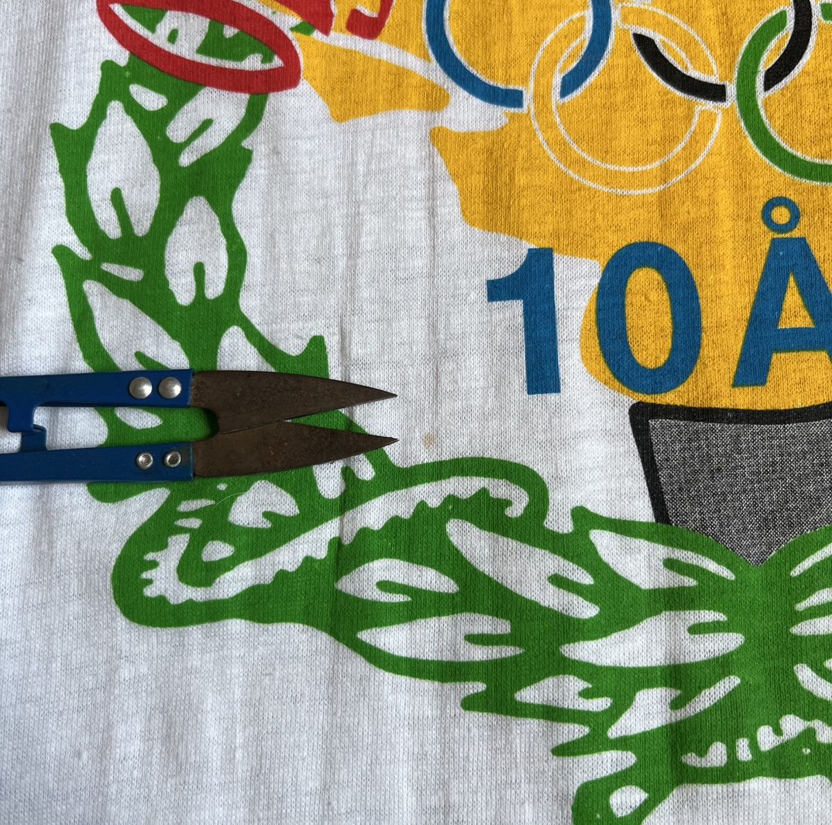 Asics × Vintage Vintage Asics Olympic Day Run Lillehammer ’96 T-Shirt Size US XL / EU 56 / 4 - 6 Thumbnail