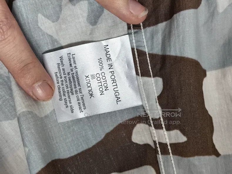Givenchy Givenchy Camouflage Patchwork Long Sleeve Shirt Size US M / EU 48-50 / 2 - 9 Thumbnail