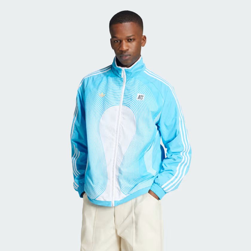 ADIDAS X NTS RADIO ALLOVER PRINT SST TRACK TOP JI5143 SZ XL