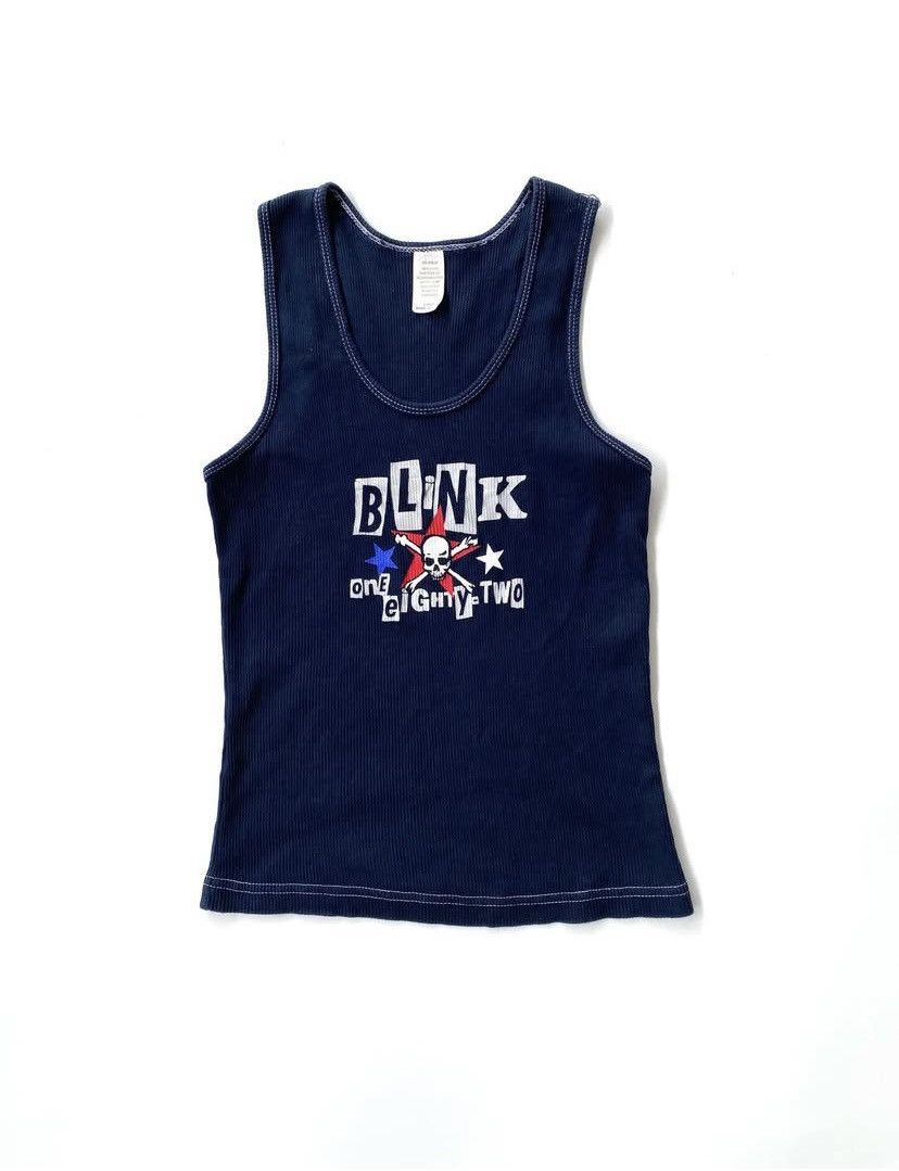 Band Tees Vintage 00s Blink-182 tank tops large Size L / US 10 / IT 46 - 1 Thumbnail