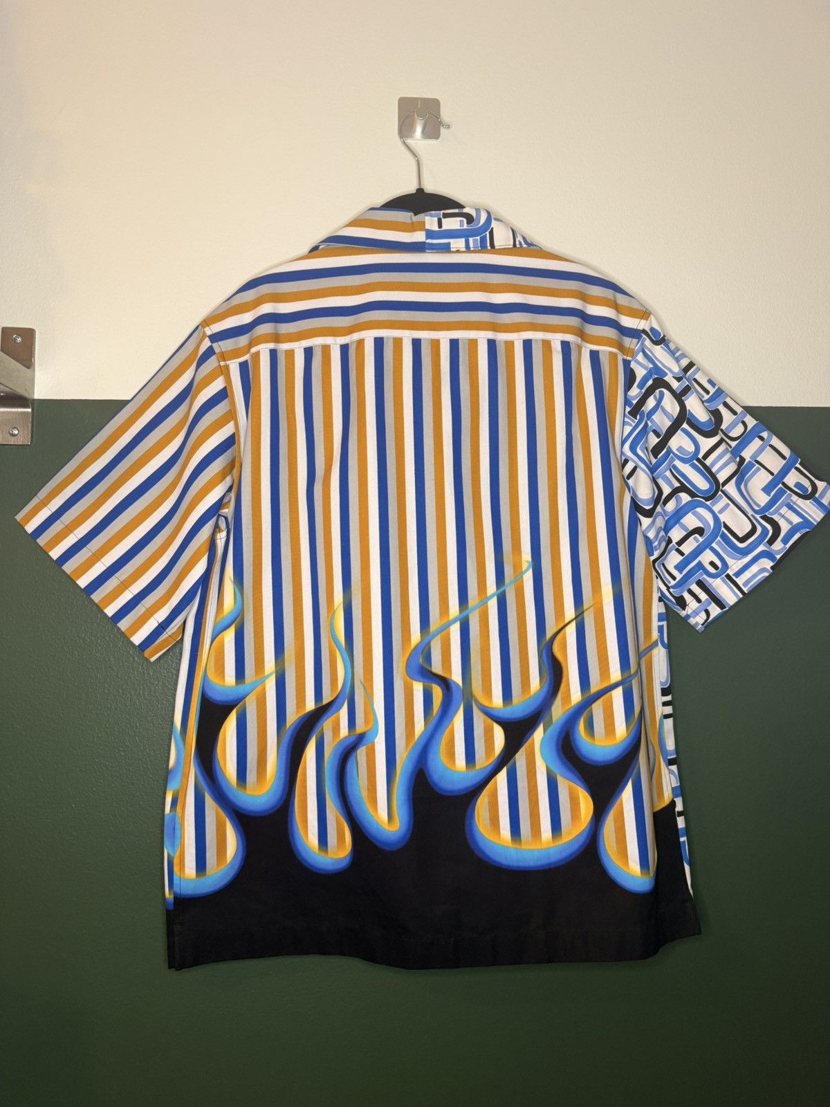 Prada Prada Double Match Cotton Shirt Small Size US S / EU 44-46 / 1 - 2 Thumbnail
