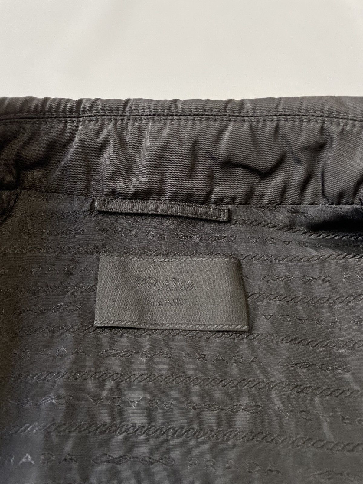 Prada Mid 2000s Black Nylon Work Jacket Size US M / EU 48-50 / 2 - 6 Thumbnail