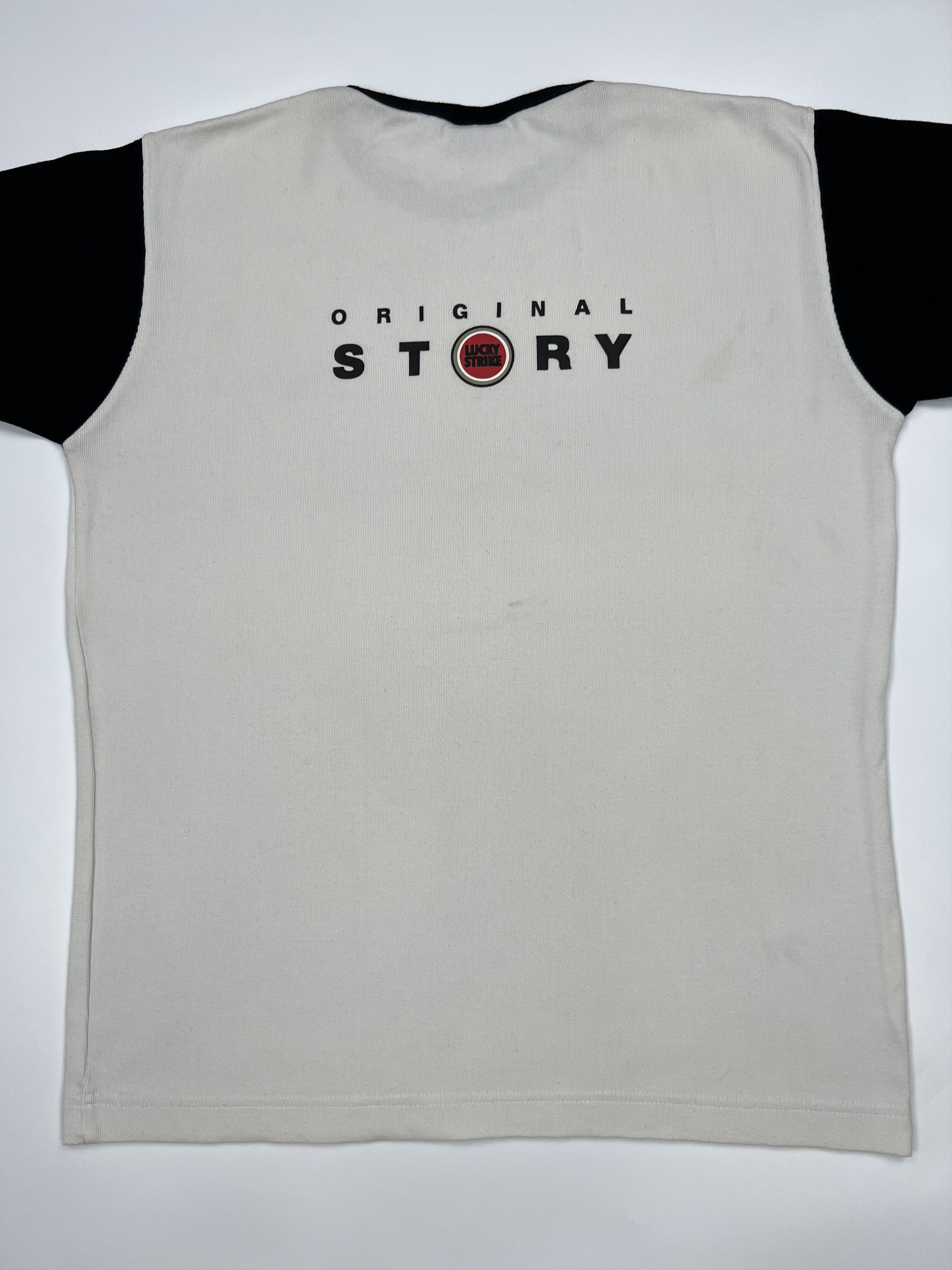 Vintage Vintage Ronweil Lucky Strike Tee Baseball Style Size US M / EU 48-50 / 2 - 6 Thumbnail