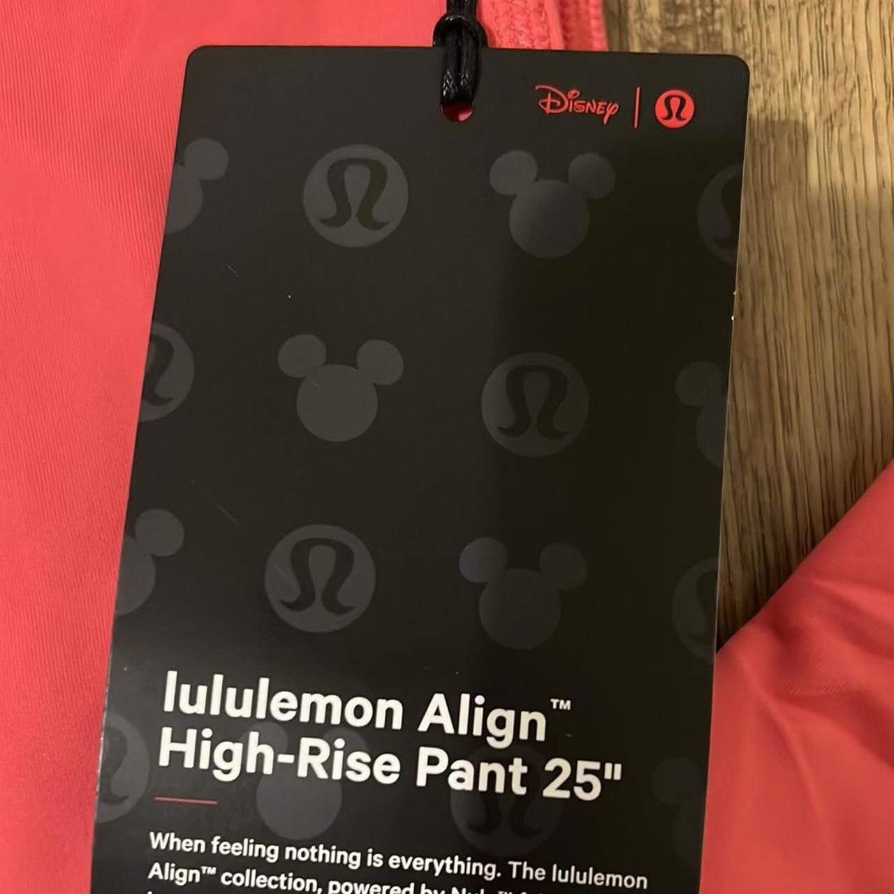Lululemon Lululemon Women's Pink and Red Legging Size 30" / US 8 / IT 44 - 2 Thumbnail