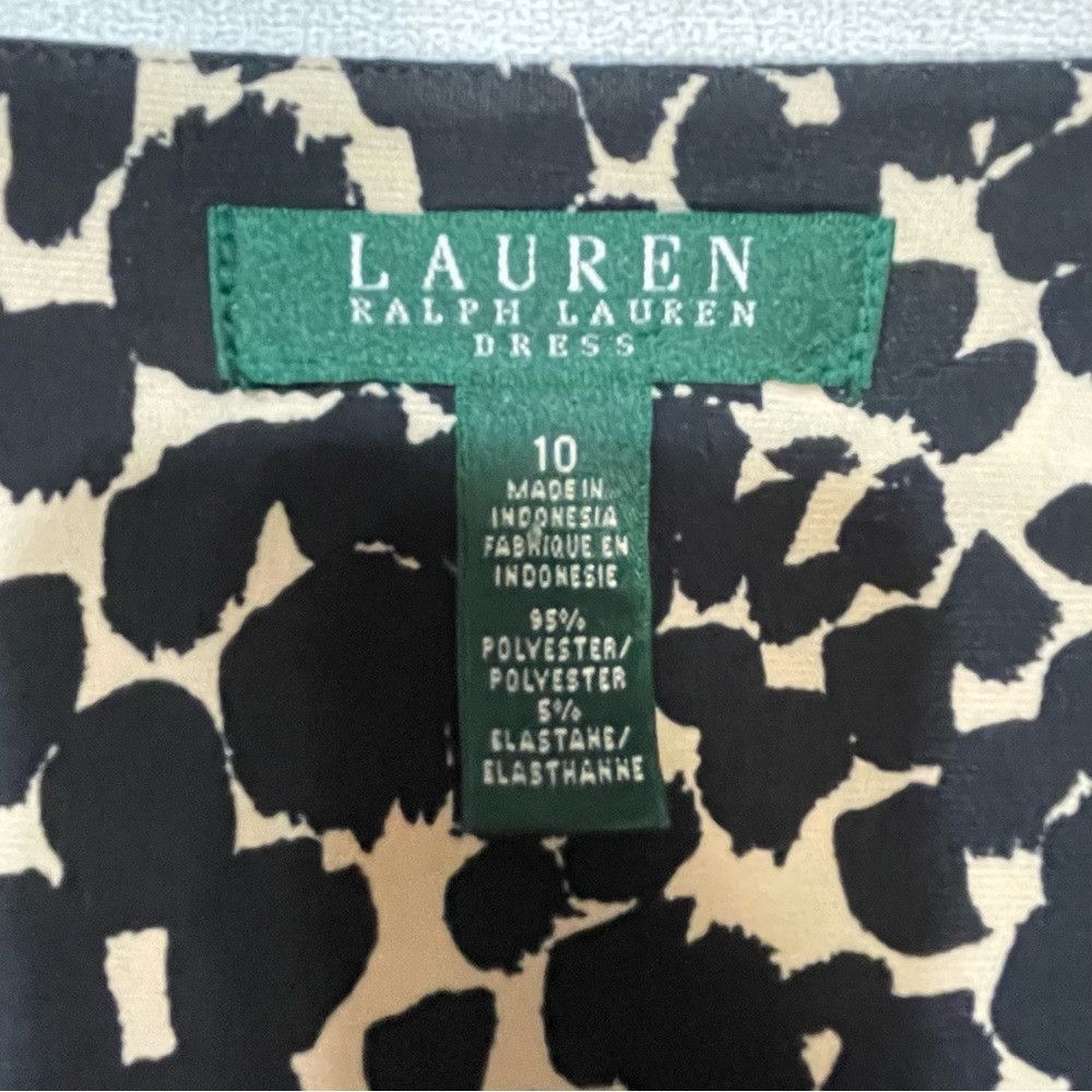 Ralph Lauren Ralph Lauren Faux Wrap Animal Print Dress Size 10 Size L / US 10 / IT 46 - 8 Thumbnail