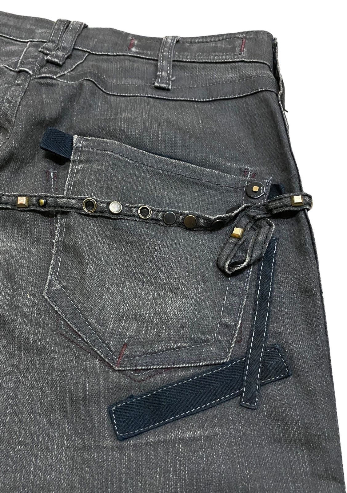 14th Addiction Rare Design Vintage Marithe Francois Girbaud Jeans 1990s Size US 30 / EU 46 - 11 Thumbnail