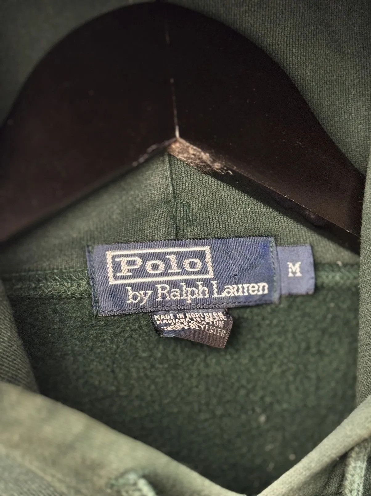 Lauren Ralph Lauren × Polo Ralph Lauren × Vintage Faded 90s Small Logo Horse Oversized Vintage Ralph Hoodie NY Size US M / EU 48-50 / 2 - 7 Thumbnail