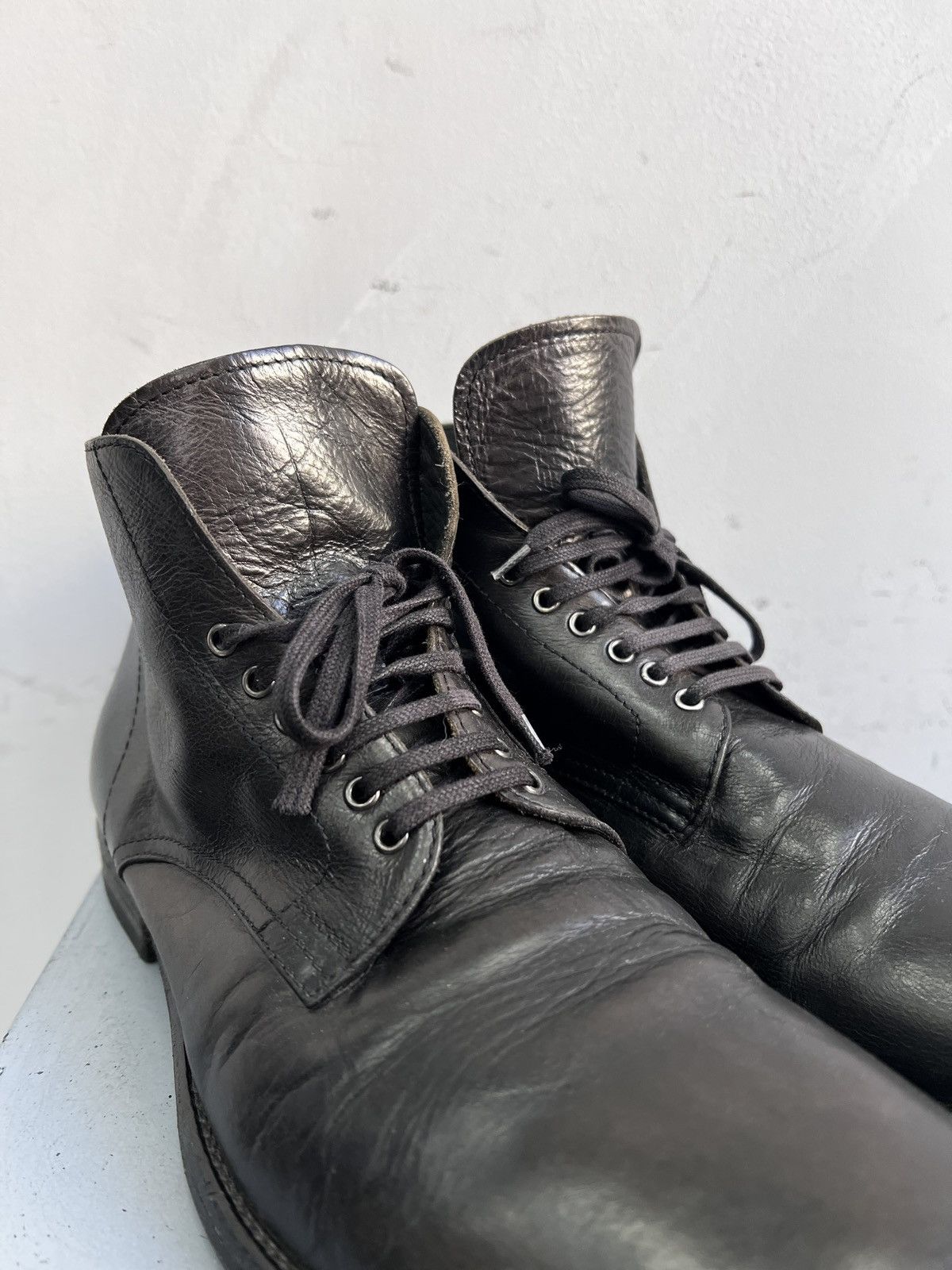 MoMA Moma combat boots leather avant garde Rick owens style Size US 9 / EU 42 - 9 Thumbnail