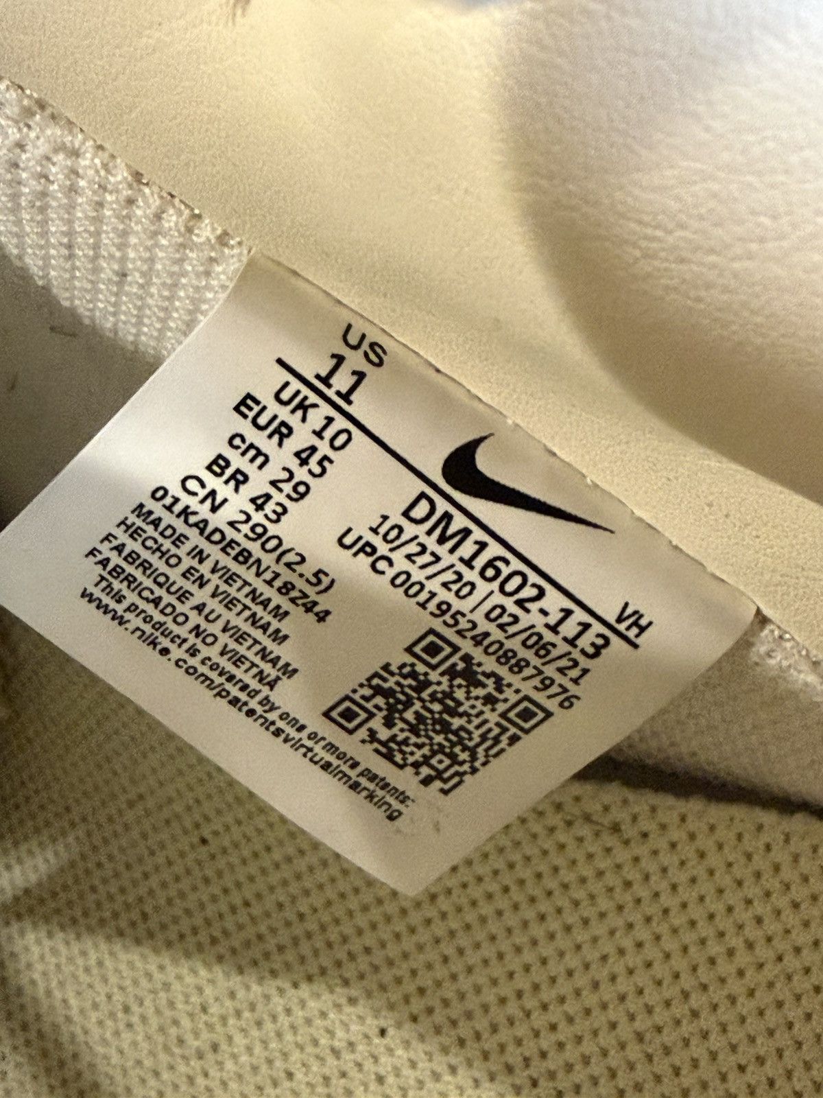 Nike × Off-White Nike Dunk Low Off-White Lot 5 size 11 Size US 11 / EU 44 - 4 Thumbnail