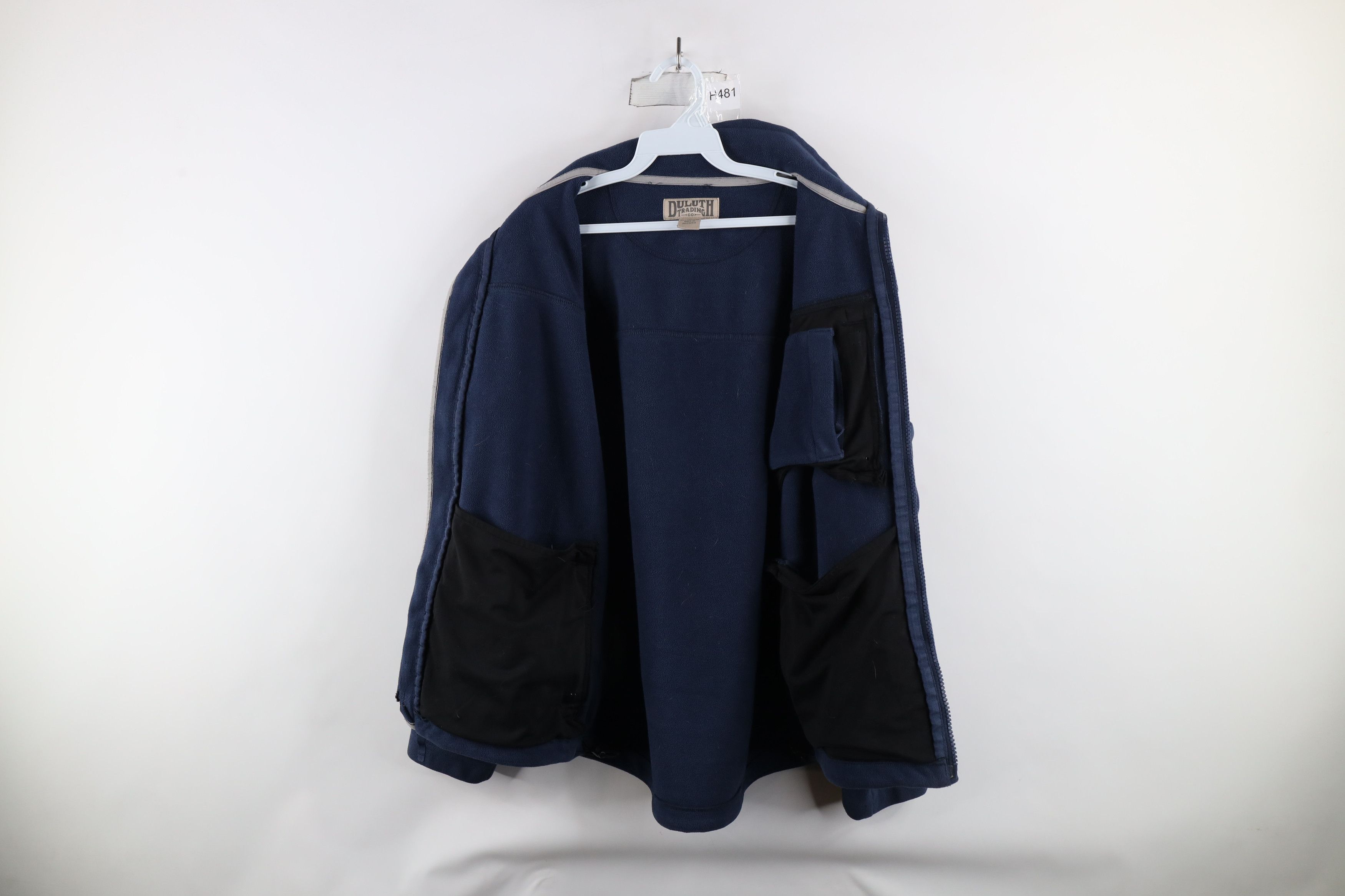 Duluth Trading Company × Vintage Duluth Trading Co Heavyweight Full Zip Fleece Jacket Blue Size US S / EU 44-46 / 1 - 15 Thumbnail