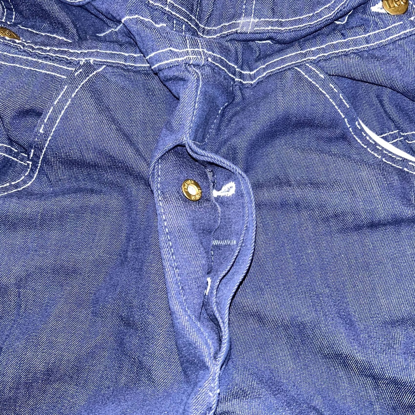 Lee VINTAGE Lee Union Made Worker Blue Denim Bibs Overalls USA Made 30x27 Mens Overalls Denim Bibs 30 27 Blue Size US 30 / EU 46 - 5 Thumbnail