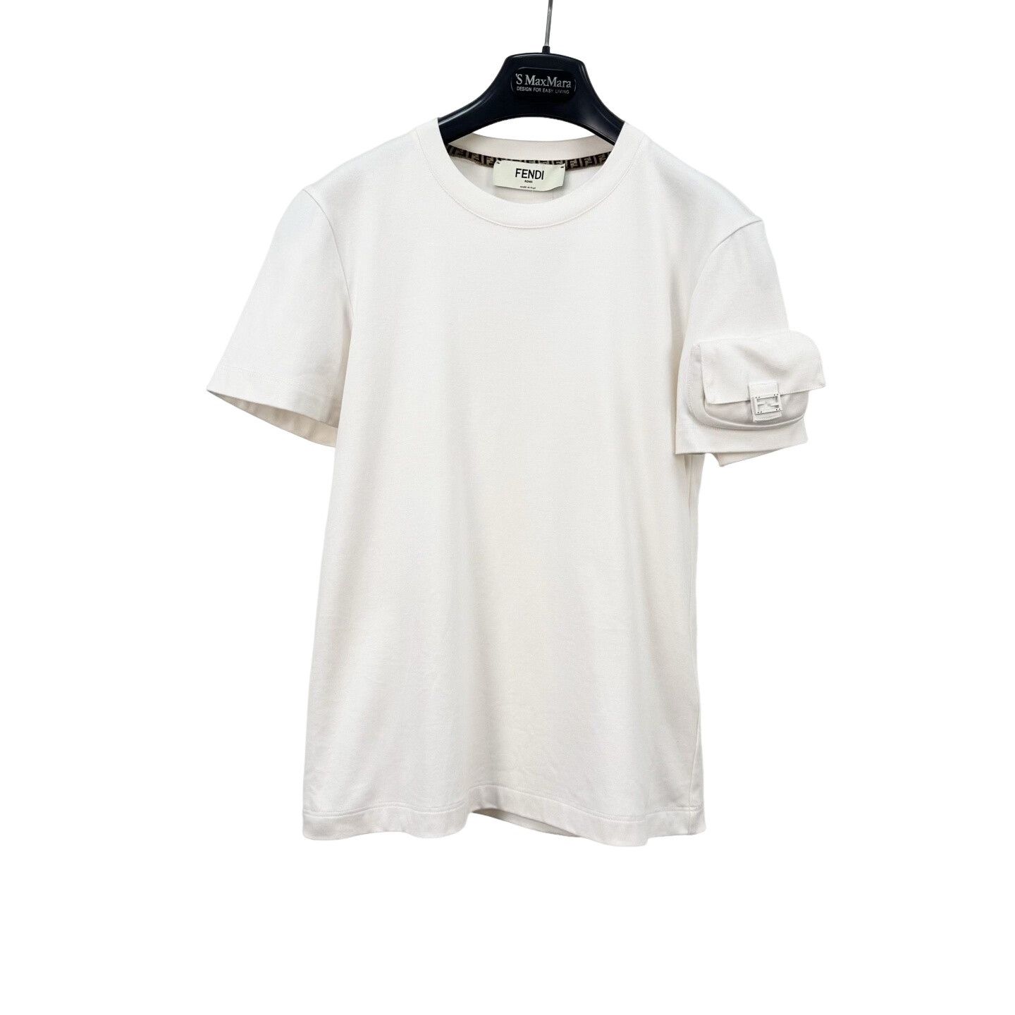 Fendi Fendi Sleeve Pocket FF Logo T-Shirt XS Size US XS / EU 42 / 0 - 1 Thumbnail