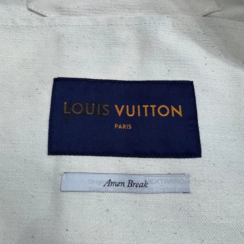 Louis Vuitton Louis Vuitton Snow Mountain Scenic Denim Jacket Size US L / EU 52-54 / 3 - 3 Thumbnail