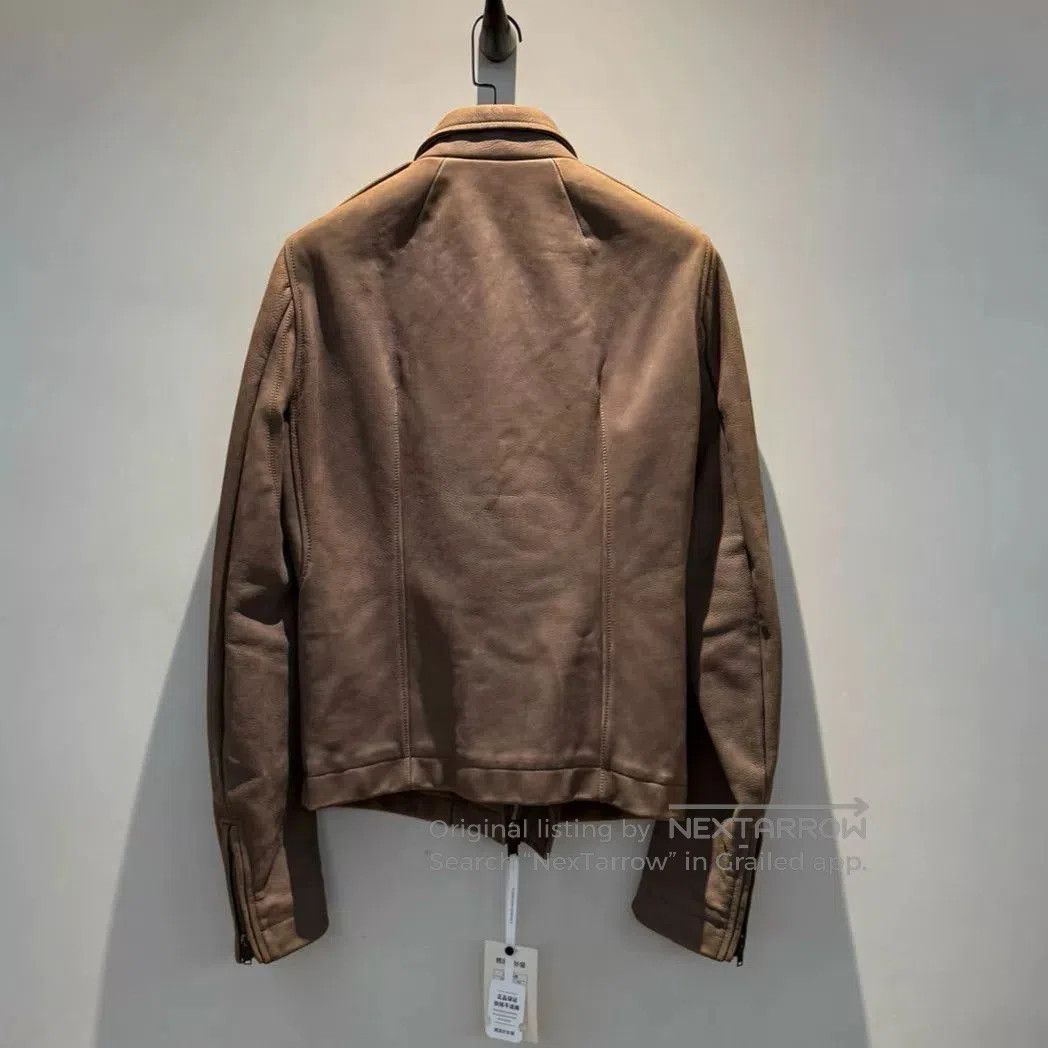 Rick Owens rick owens heavy leather biker jacket. Size US L / EU 52-54 / 3 - 3 Thumbnail