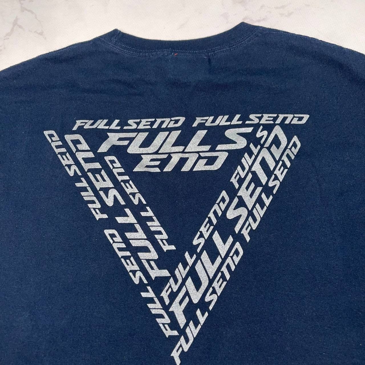 Vintage Full Send Nelk Boys Pyramid Logo T Shirt Sz M Rare Deadstock Size US M / EU 48-50 / 2 - 14 Thumbnail