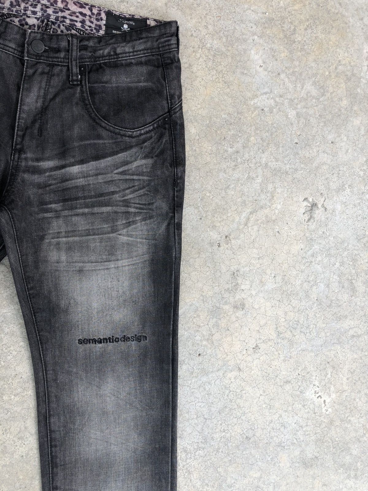 semanticdesign Semantic Design x Coen Distressed Jeans Leather Pocket Size US 30 / EU 46 - 5 Thumbnail