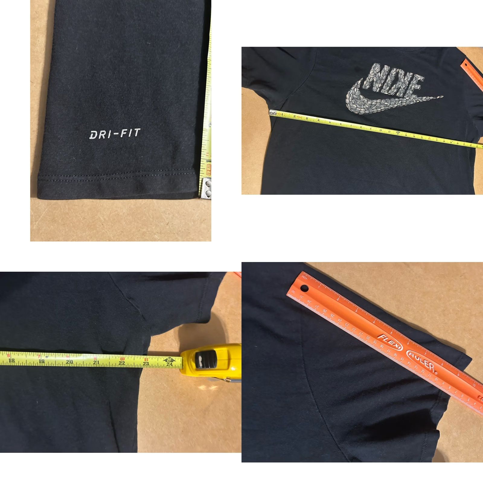 Nike New Title: Nike Dri Fit Sunflower Seeds Baseball Shirt 2XL Men's Short Sleeve Black Size US XXL / EU 58 / 5 - 9 Thumbnail