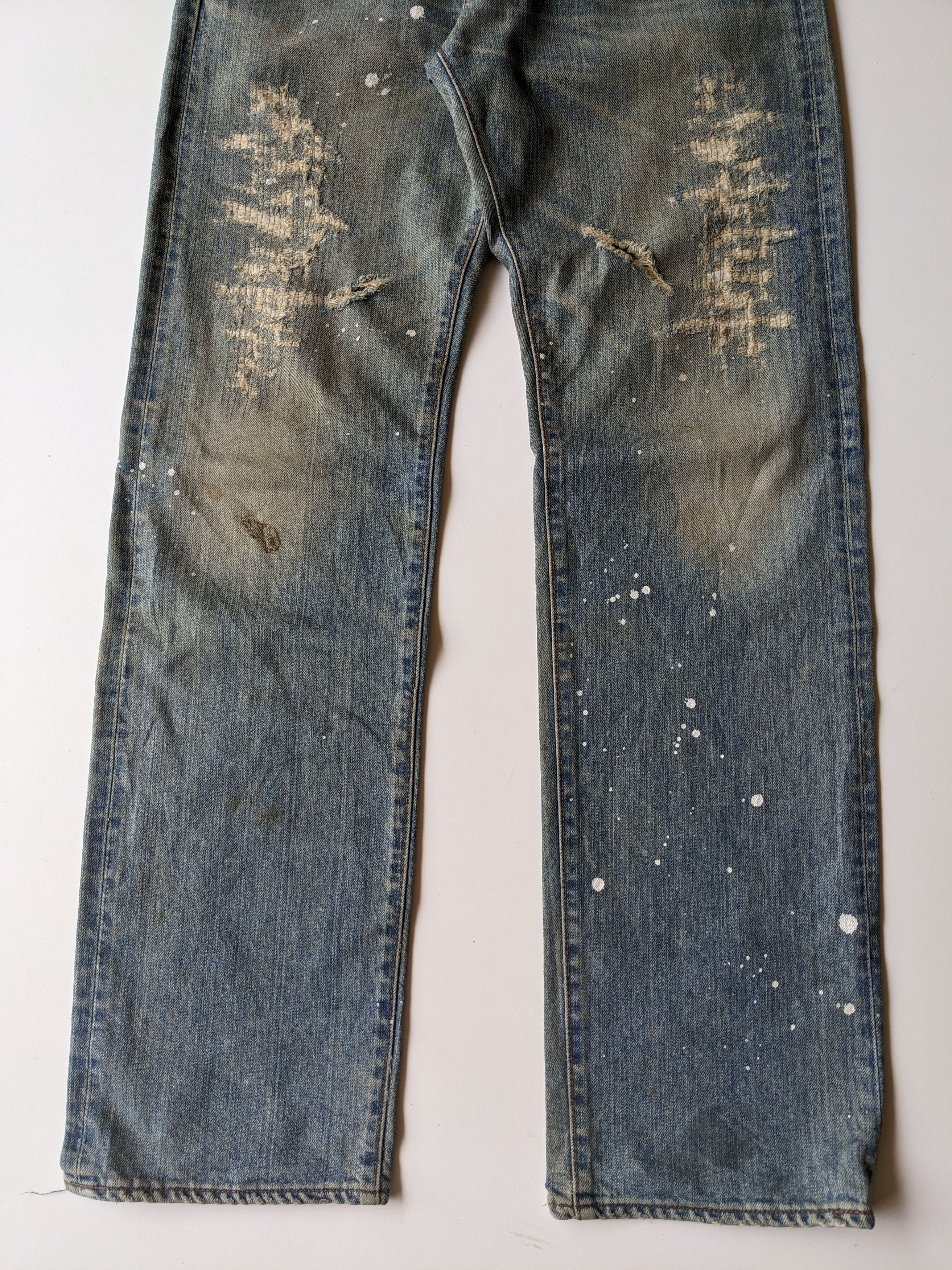 Eternal × Japanese Brand Eternal ripped jeans like Number (N)ine Size US 32 / EU 48 - 4 Thumbnail